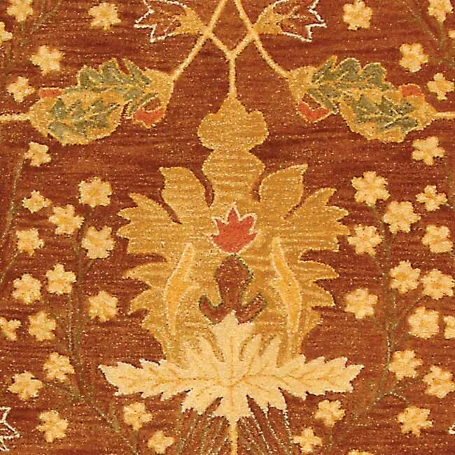SAFAVIEH Handmade Anatolia Masami Traditional Oriental Hand-spun Wool Rug