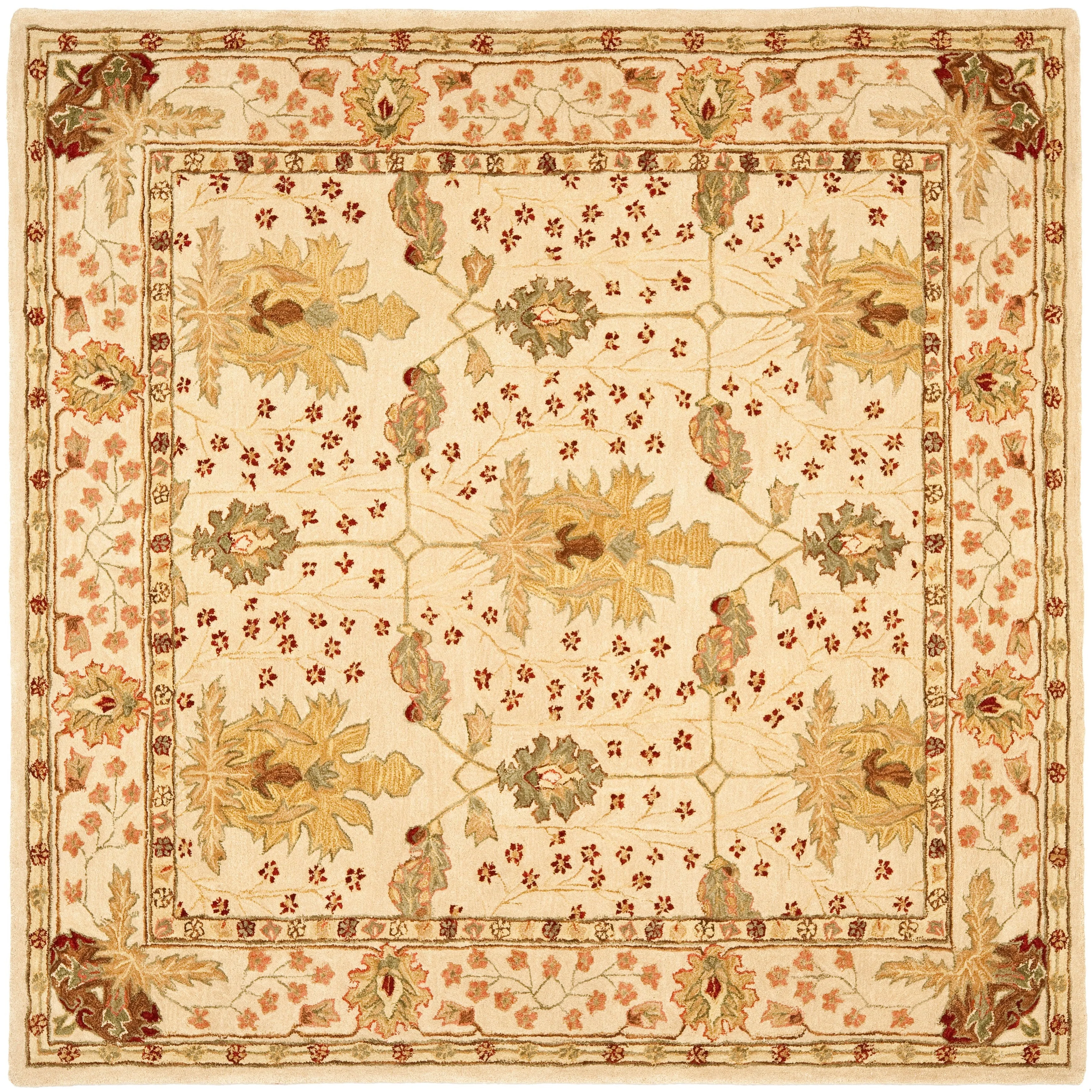 SAFAVIEH Handmade Anatolia Masami Traditional Oriental Hand-spun Wool Rug