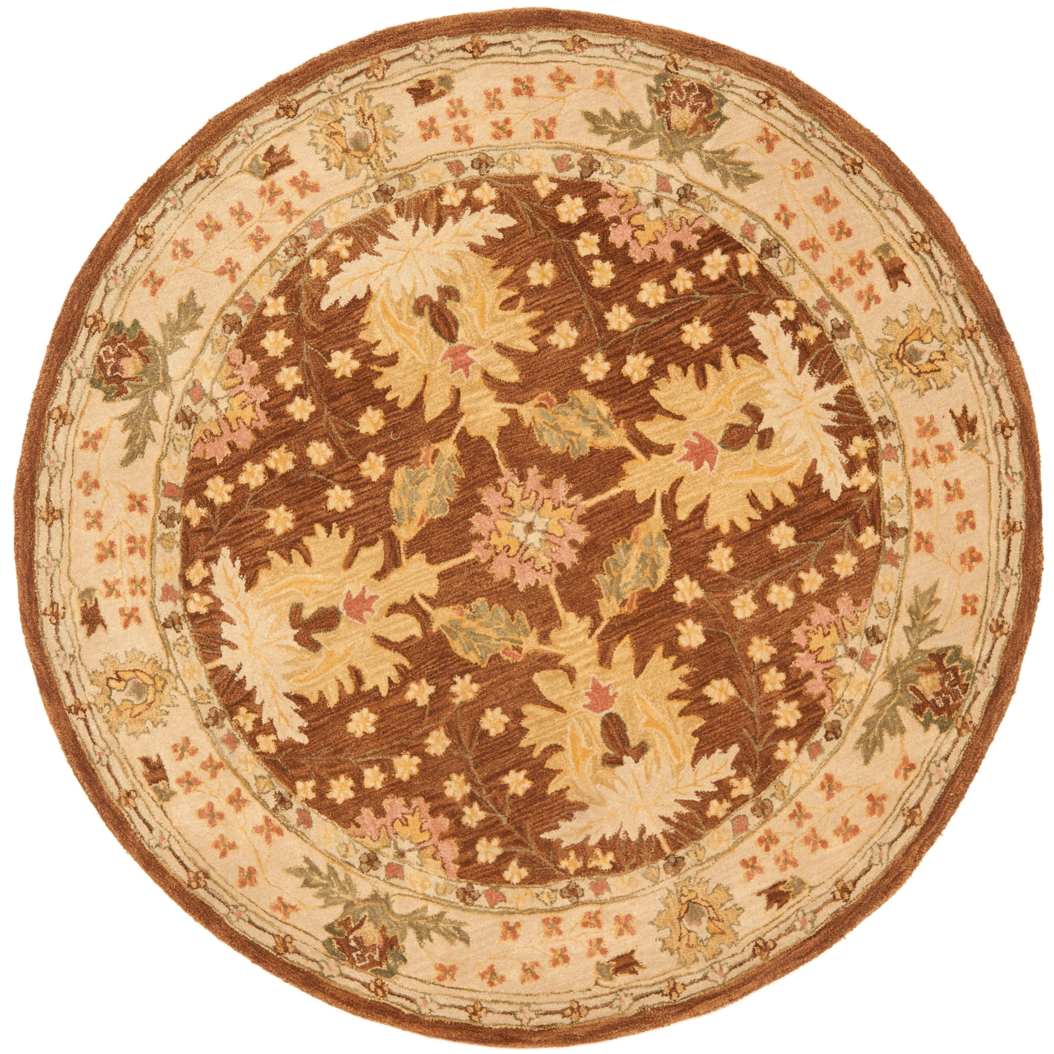 SAFAVIEH Handmade Anatolia Masami Traditional Oriental Hand-spun Wool Rug