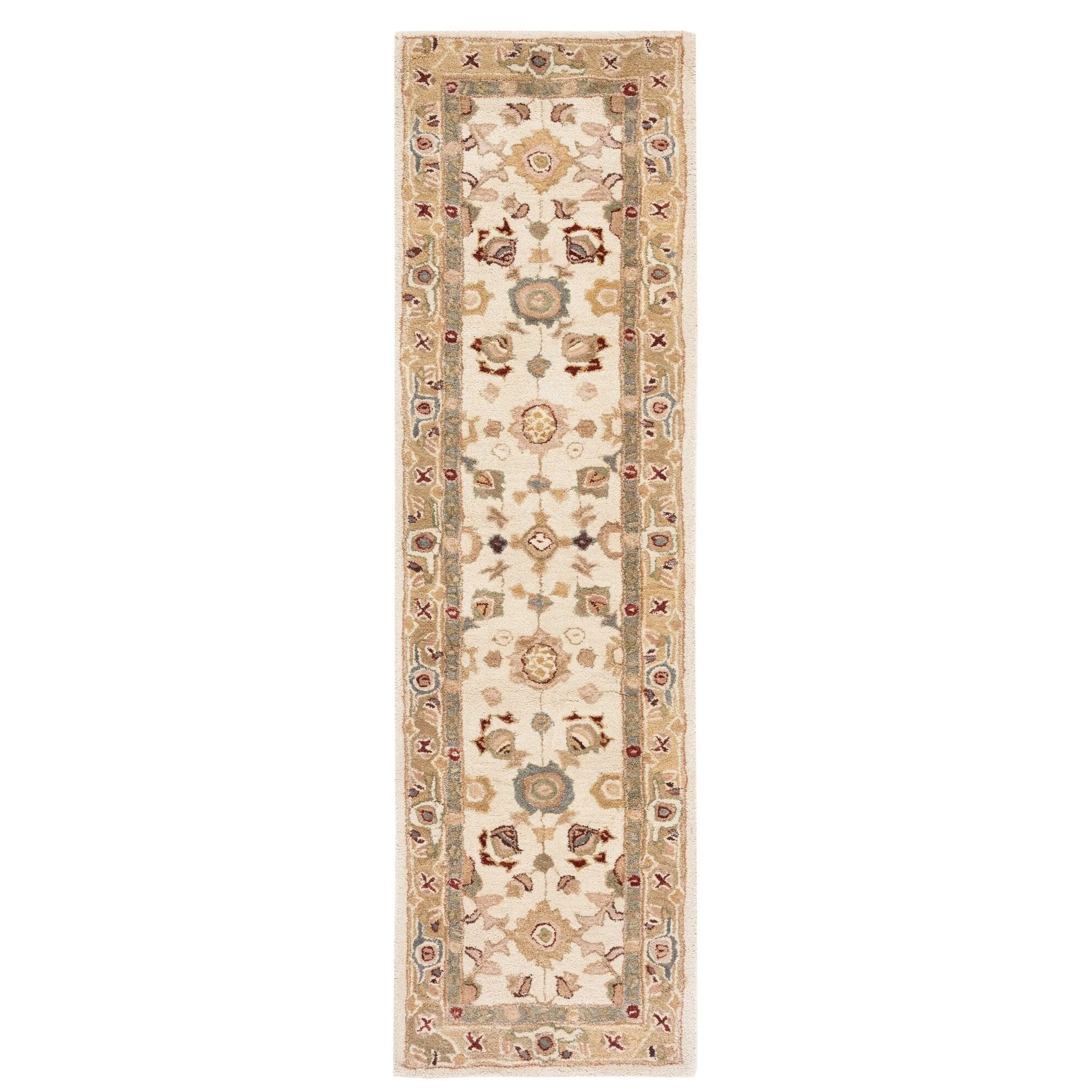 SAFAVIEH Handmade Anatolia Shahida Traditional Oriental Hand-spun Wool Rug