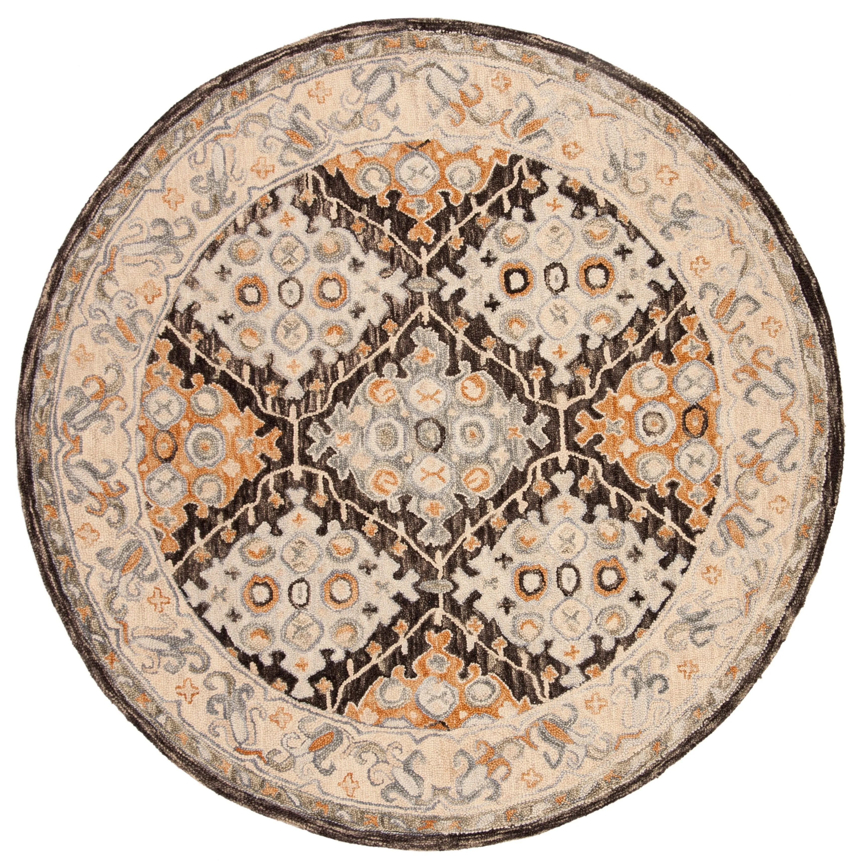 SAFAVIEH Handmade Aspen Gundemarie Boho Tribal Wool Rug