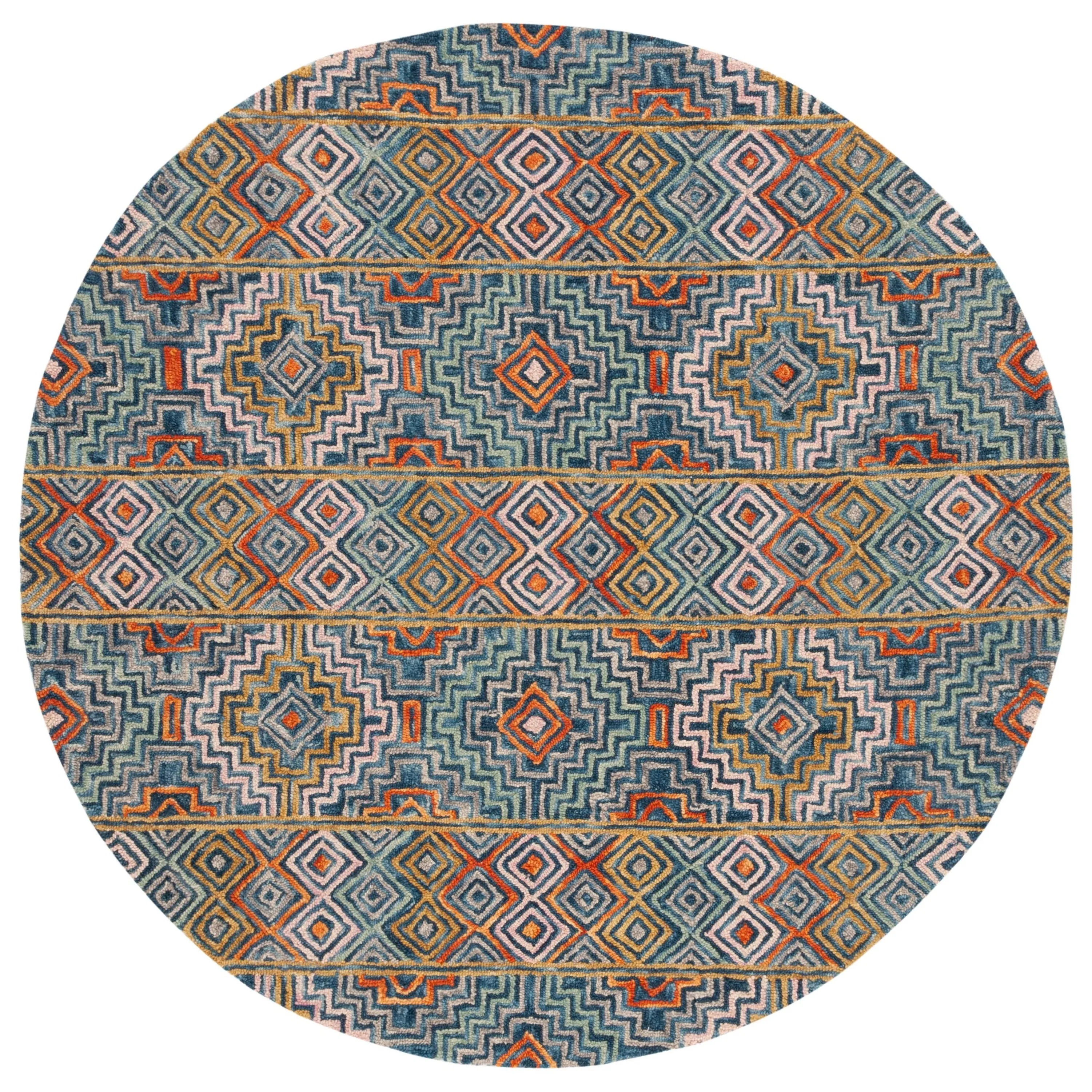 SAFAVIEH Handmade Aspen Licia Bohemian & Eclectic Tribal Wool