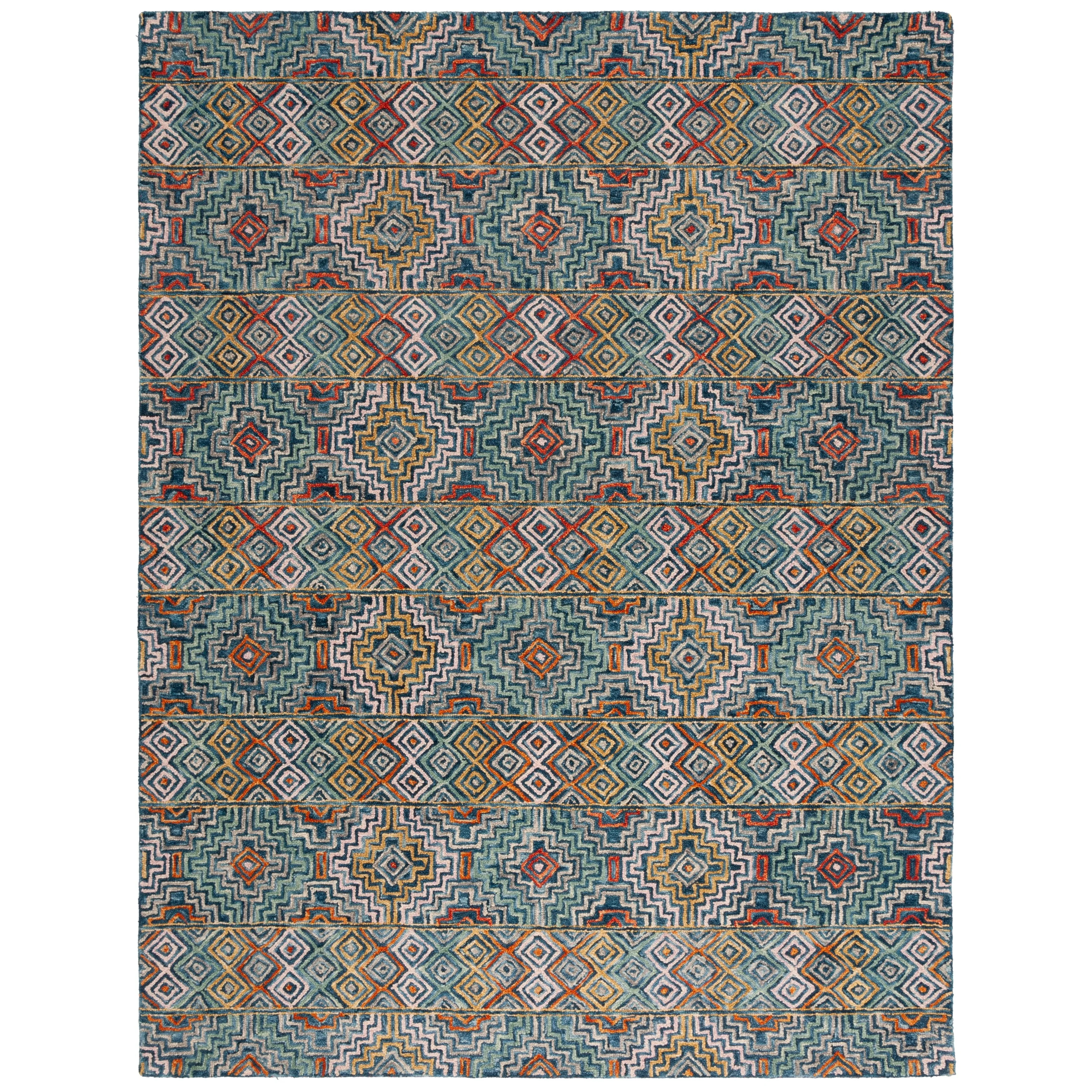 SAFAVIEH Handmade Aspen Licia Bohemian & Eclectic Tribal Wool