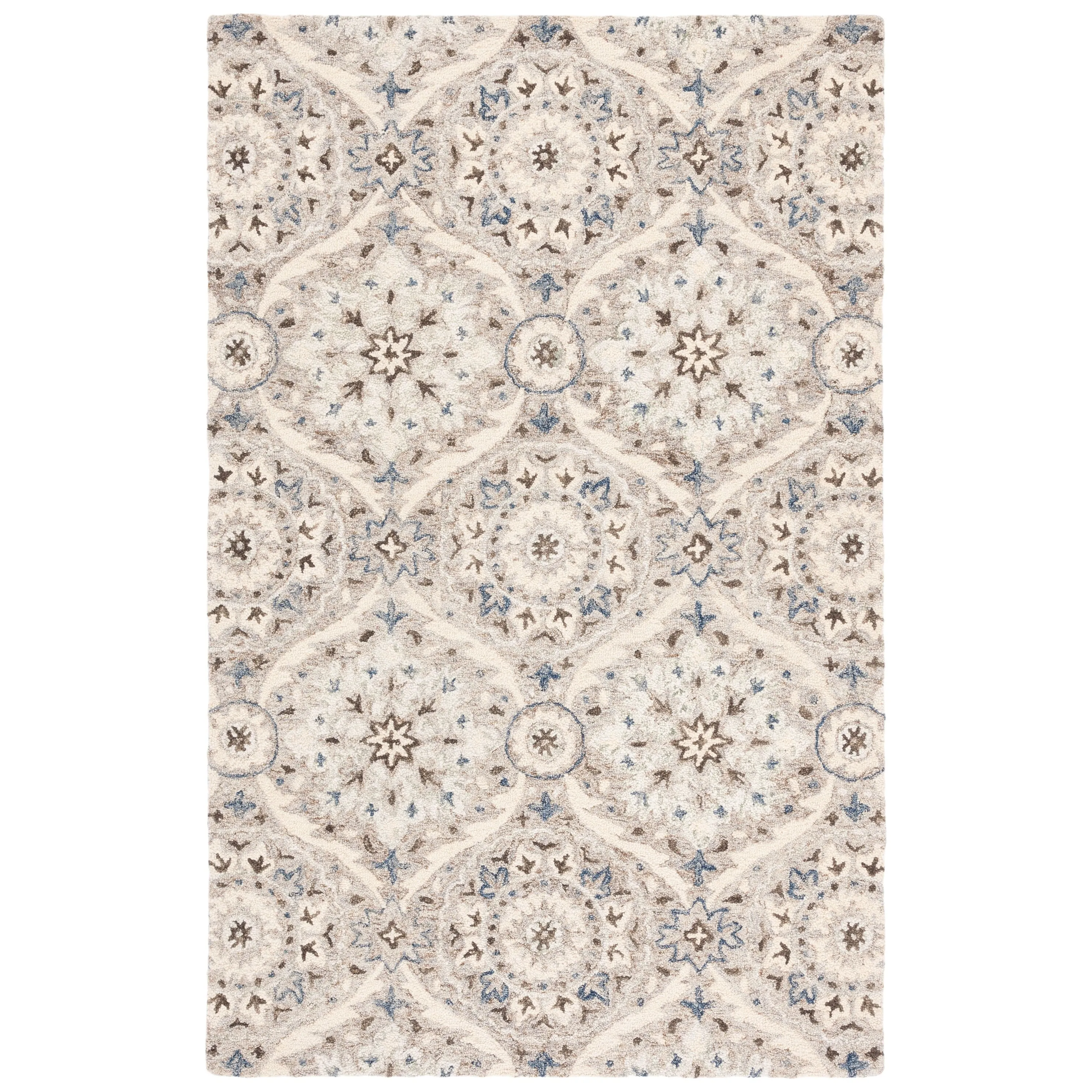 SAFAVIEH Handmade Aspen Neri Boho Wool Rug
