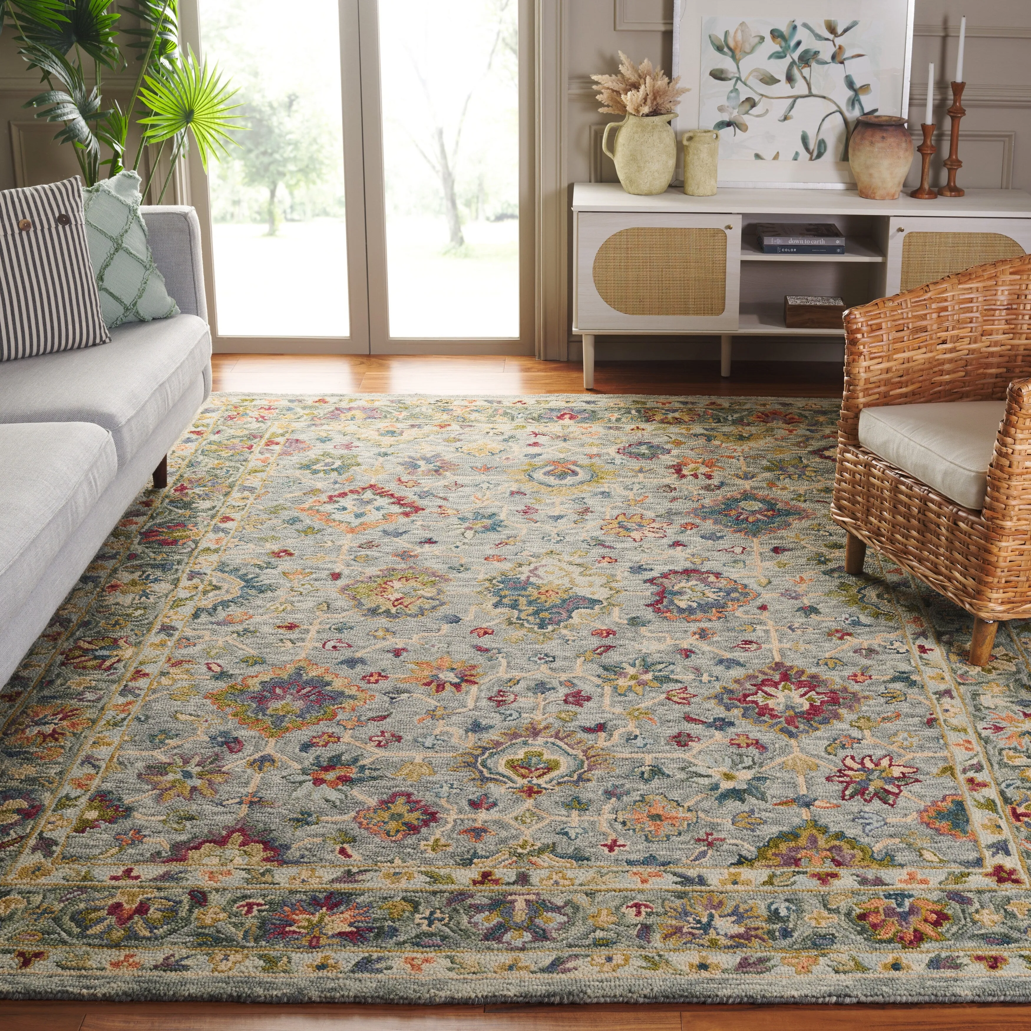 SAFAVIEH Handmade Aspen Nicasia Boho Wool Rug