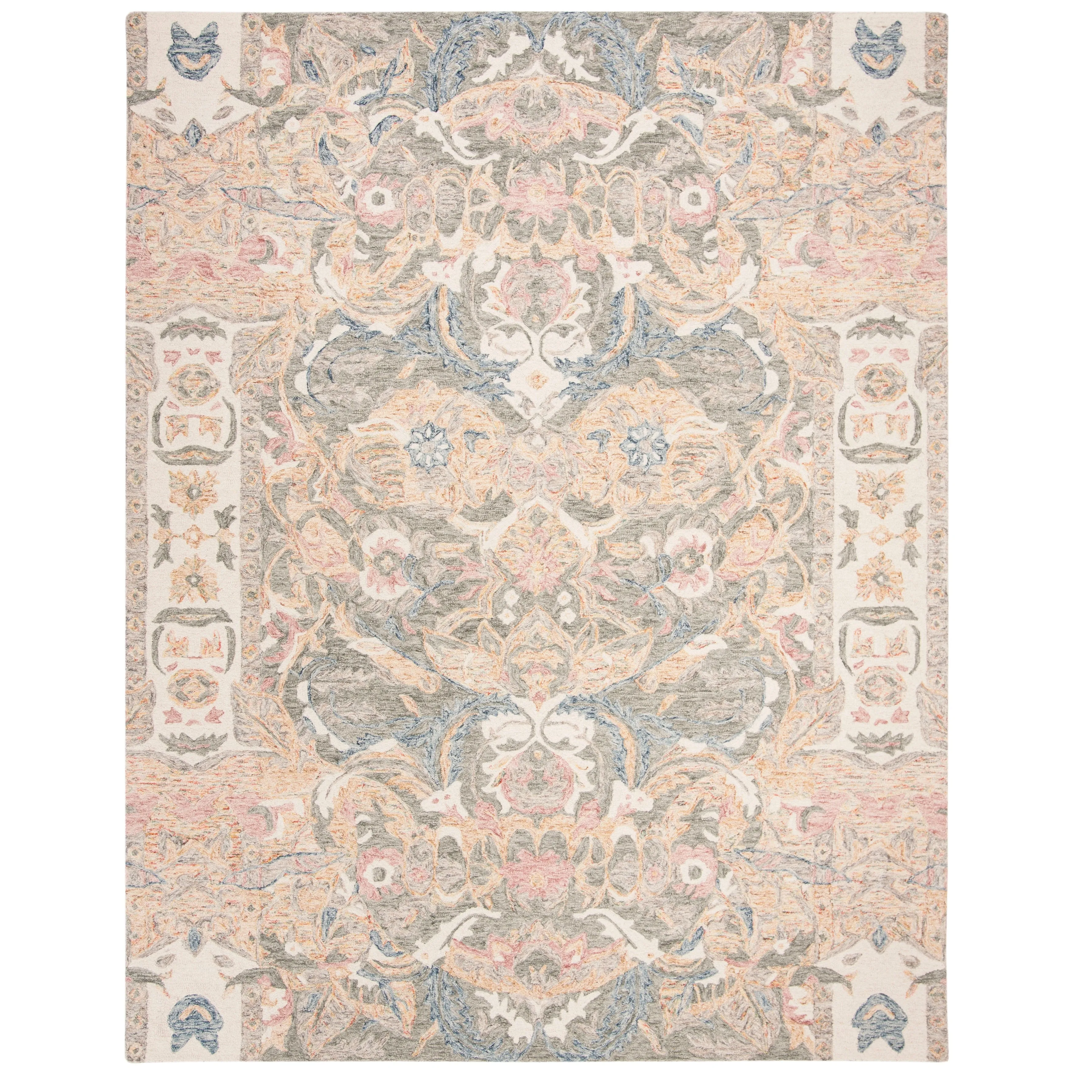 SAFAVIEH Handmade Aubusson Jyldyz Traditional Oriental Wool Rug
