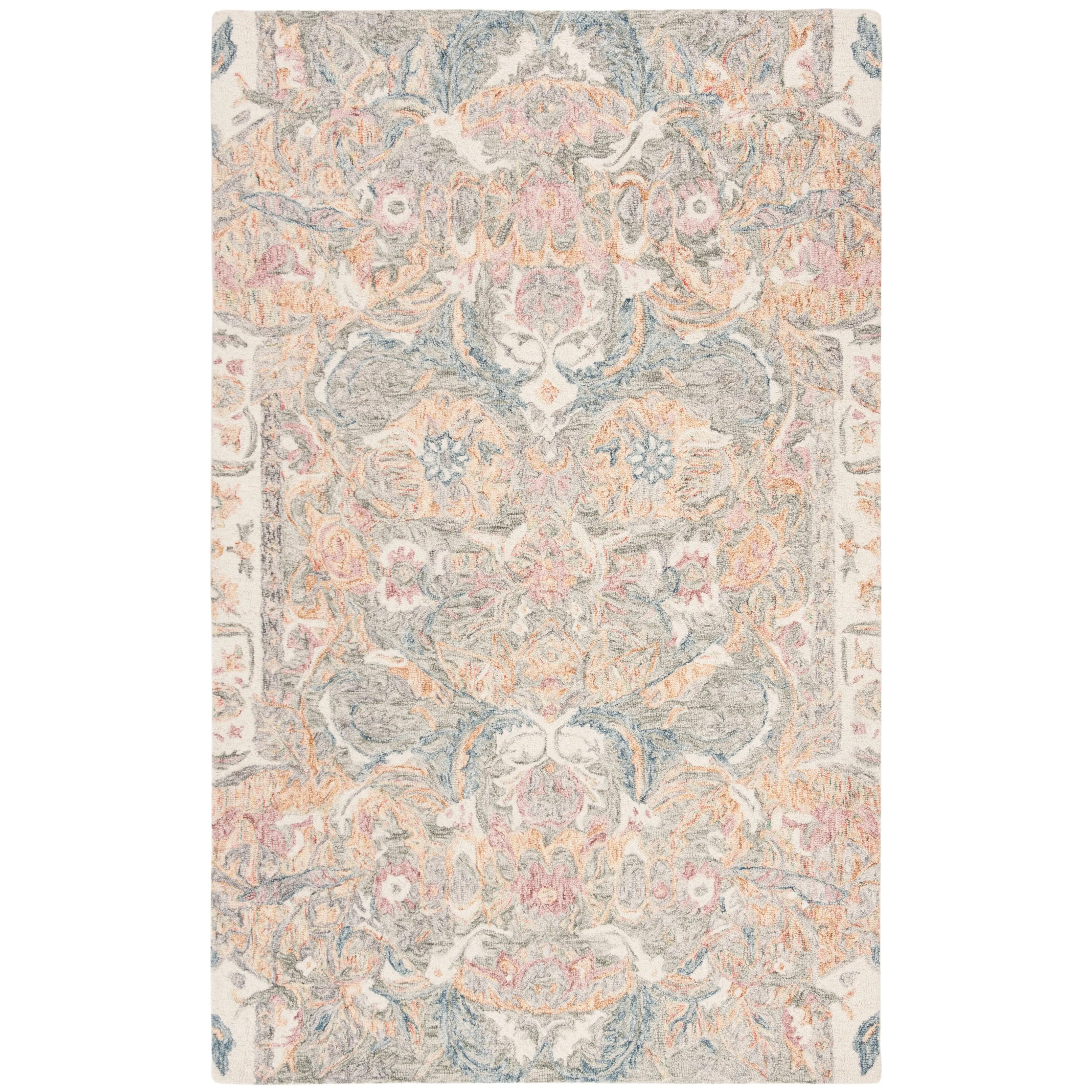 SAFAVIEH Handmade Aubusson Jyldyz Traditional Oriental Wool Rug