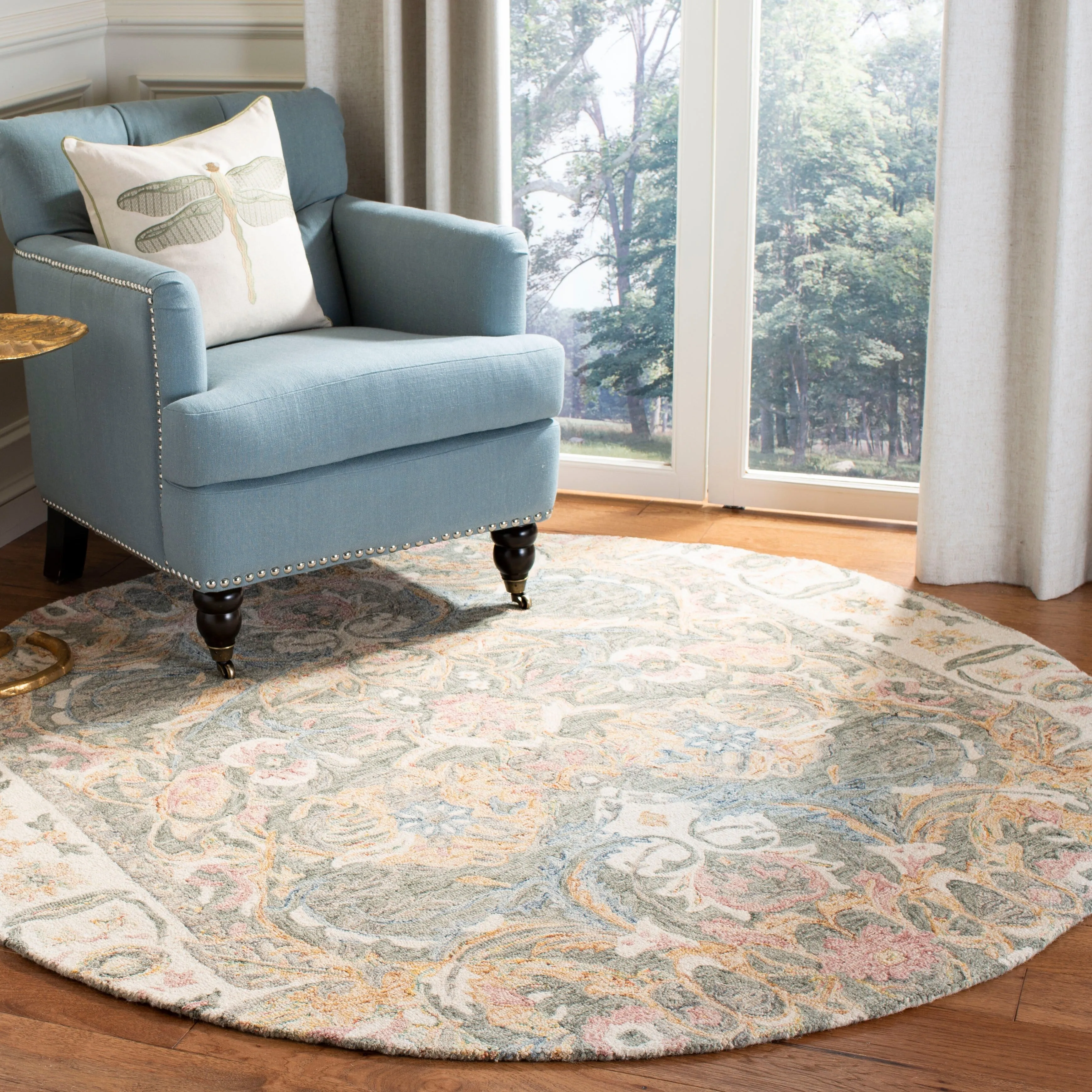 SAFAVIEH Handmade Aubusson Jyldyz Traditional Oriental Wool Rug