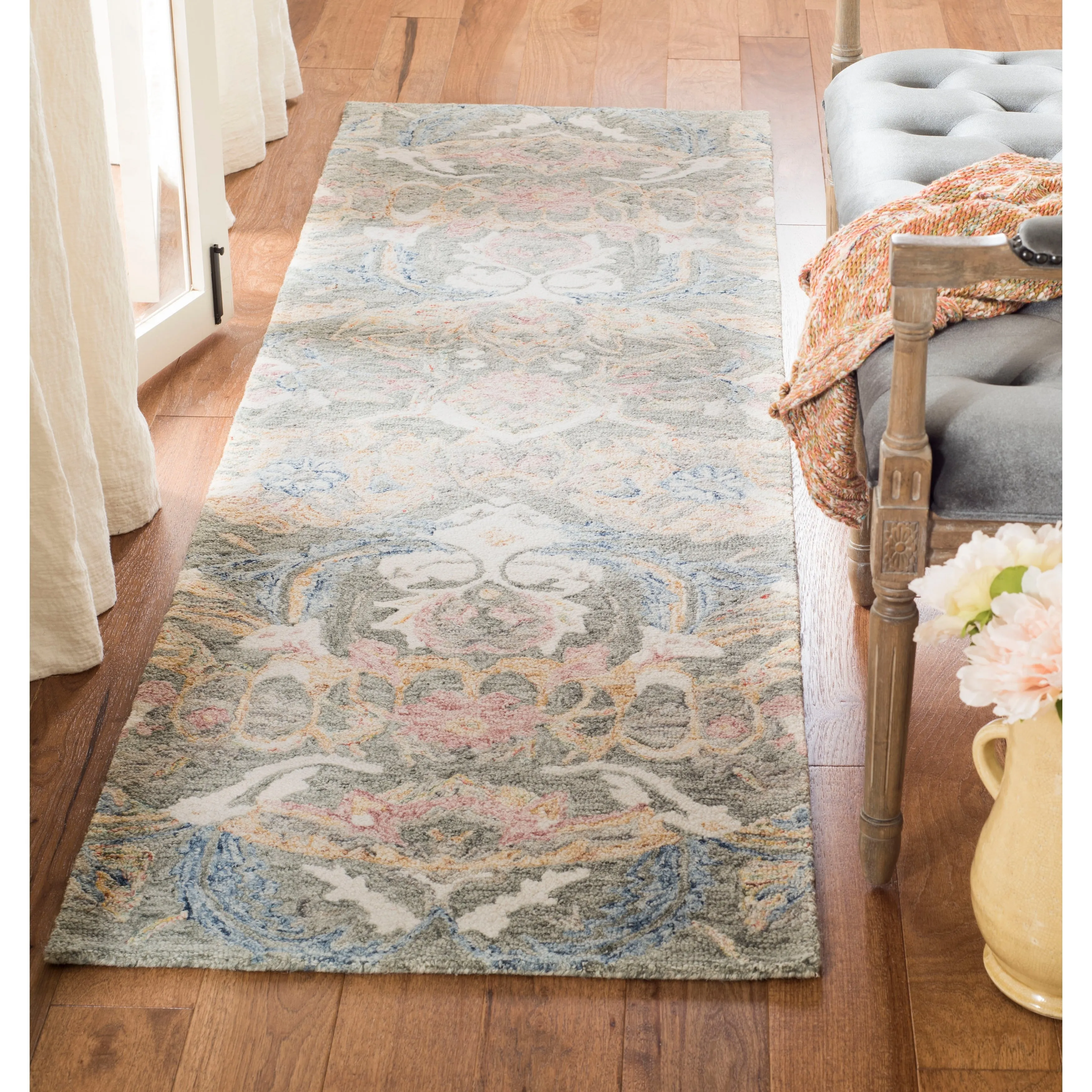 SAFAVIEH Handmade Aubusson Jyldyz Traditional Oriental Wool Rug