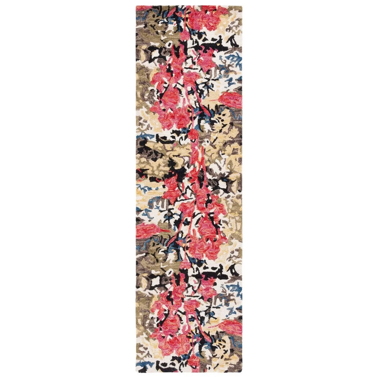 SAFAVIEH Handmade Blossom Florinela French Country Floral Wool Rug