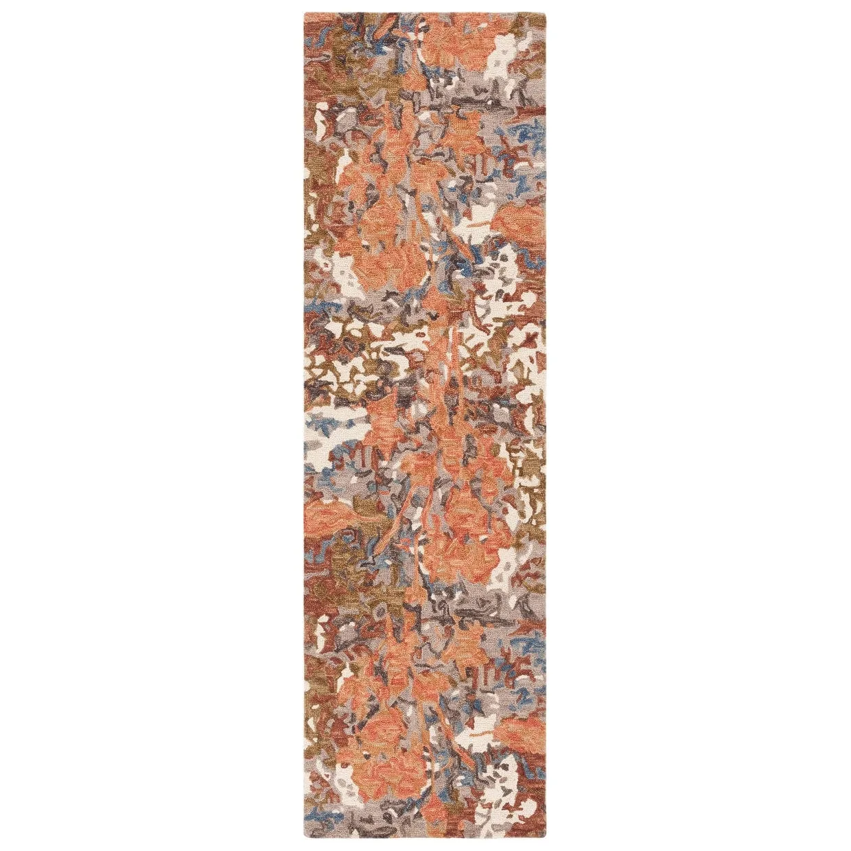 SAFAVIEH Handmade Blossom Florinela French Country Floral Wool Rug