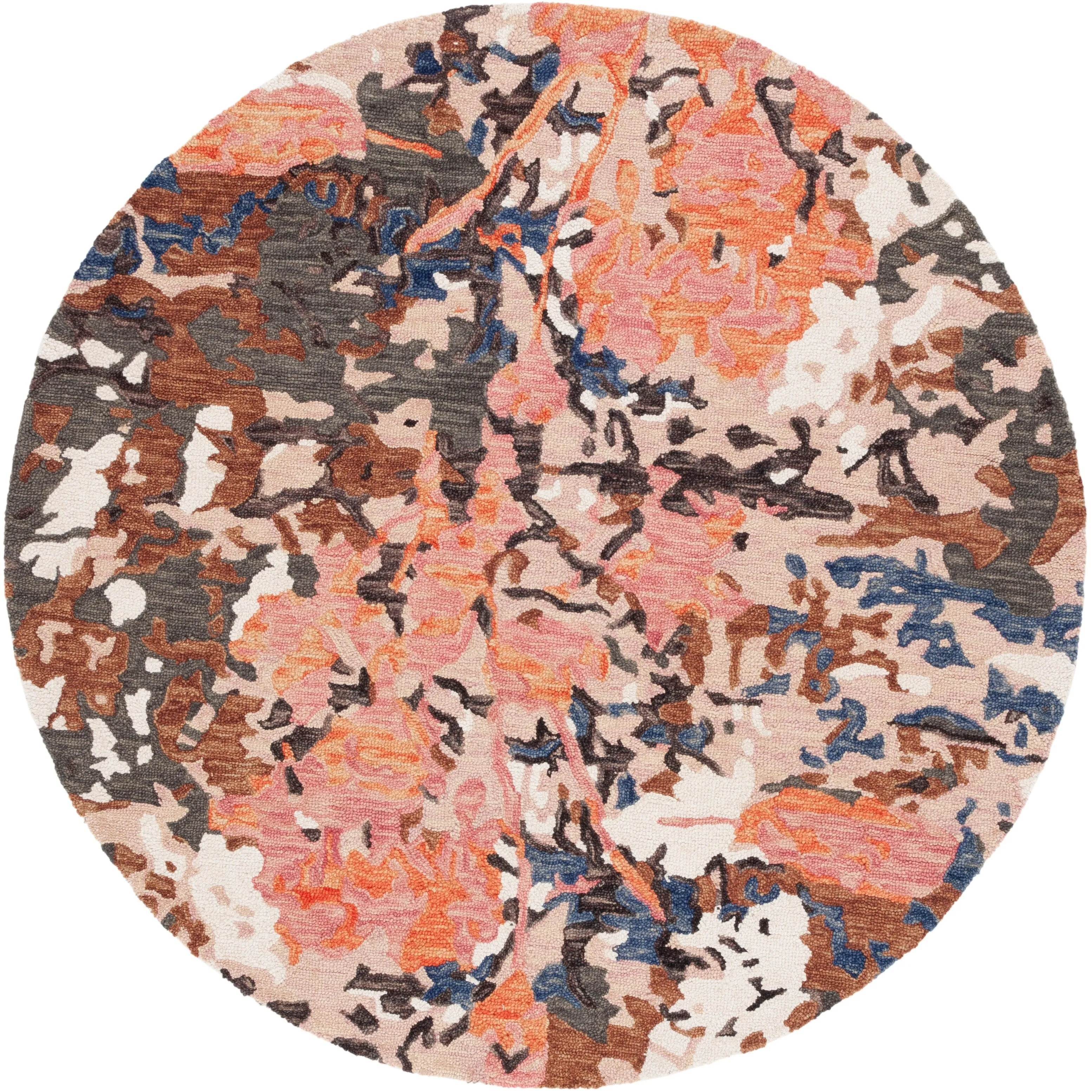 SAFAVIEH Handmade Blossom Florinela French Country Floral Wool Rug