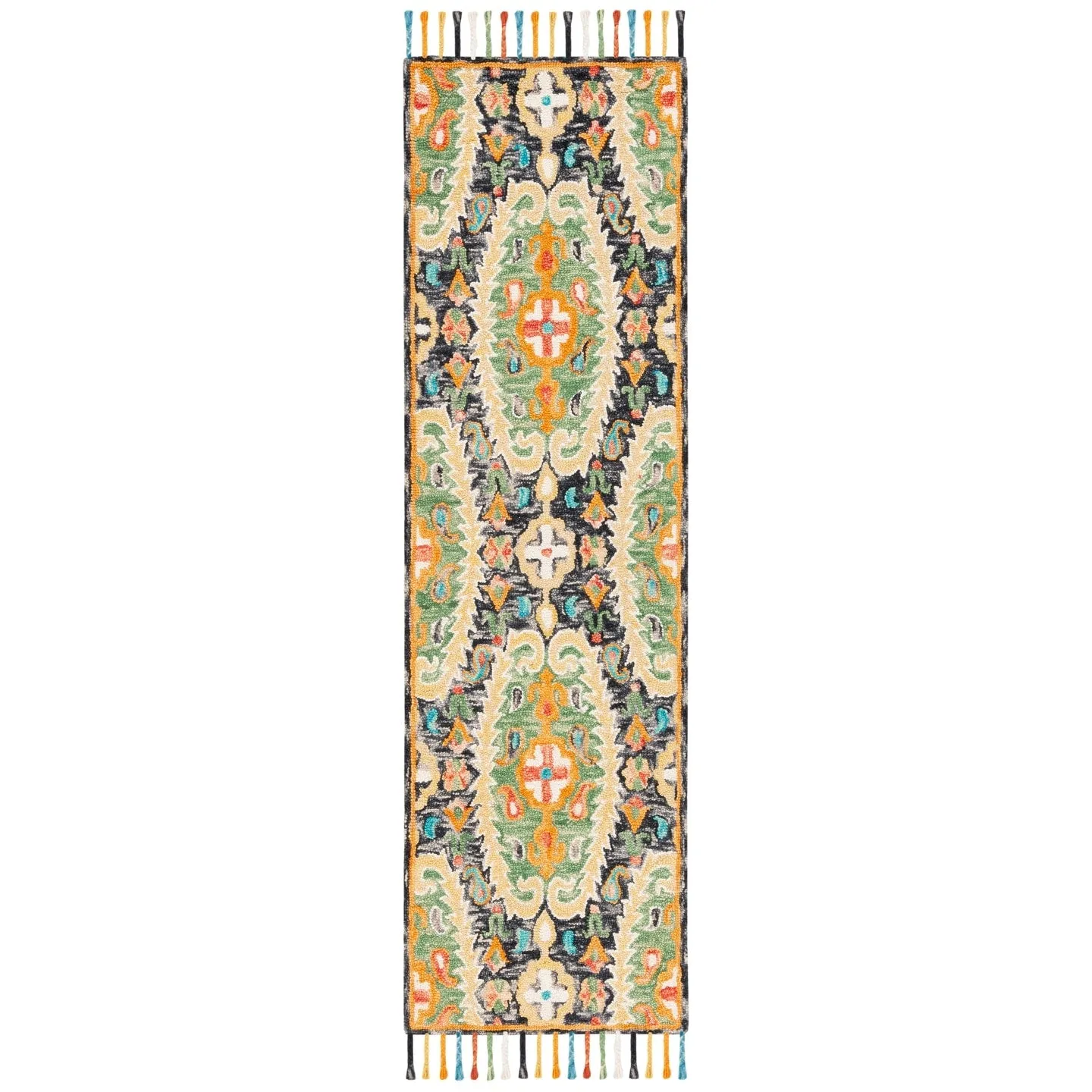 SAFAVIEH Handmade Blossom Hellevi Modern Floral Wool Rug