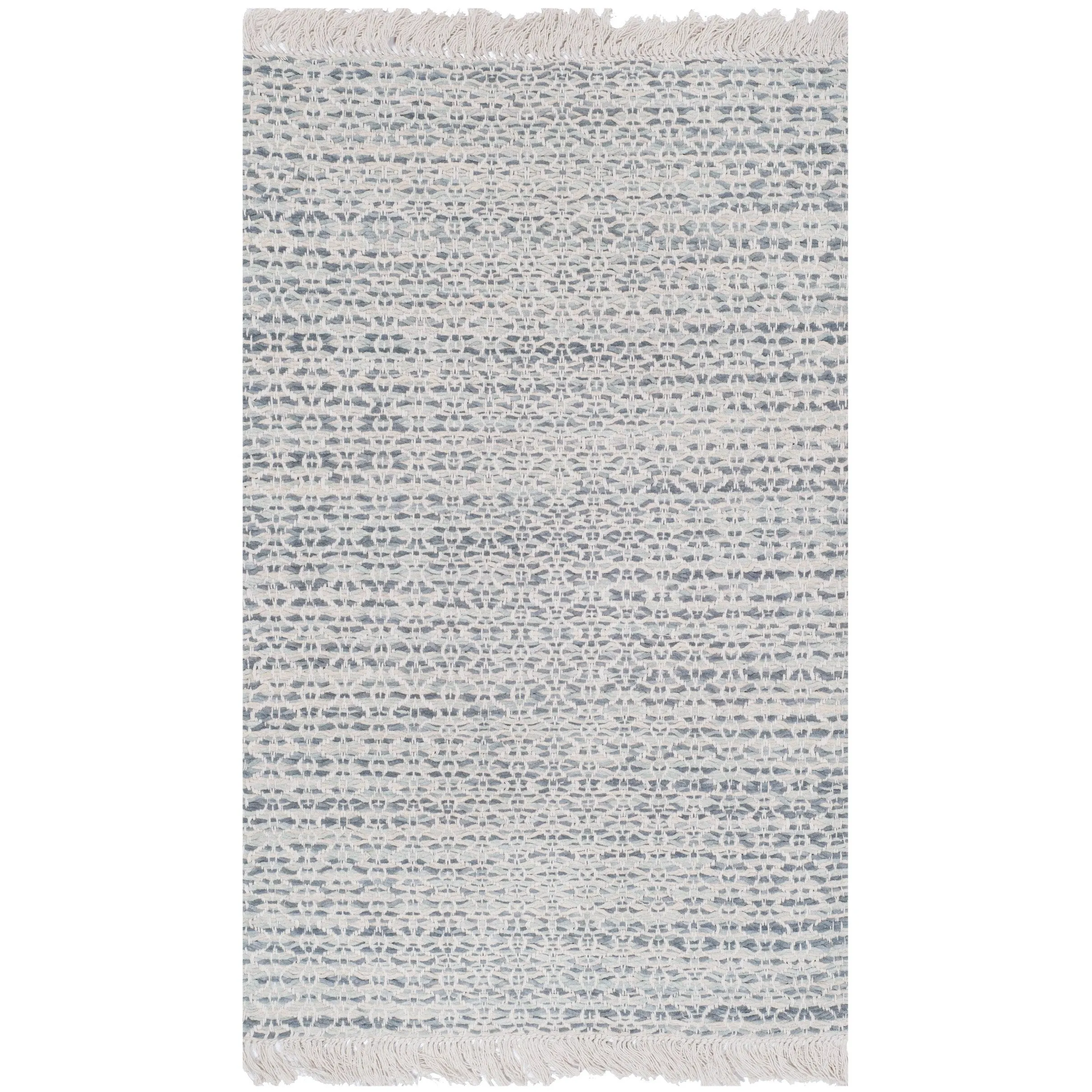 SAFAVIEH Handmade Boston Laure Coastal Cotton Rug with Fringe