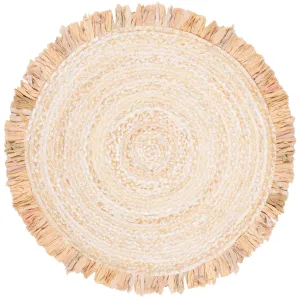 SAFAVIEH Handmade Braided Samya Country Cotton Rug with Fringe