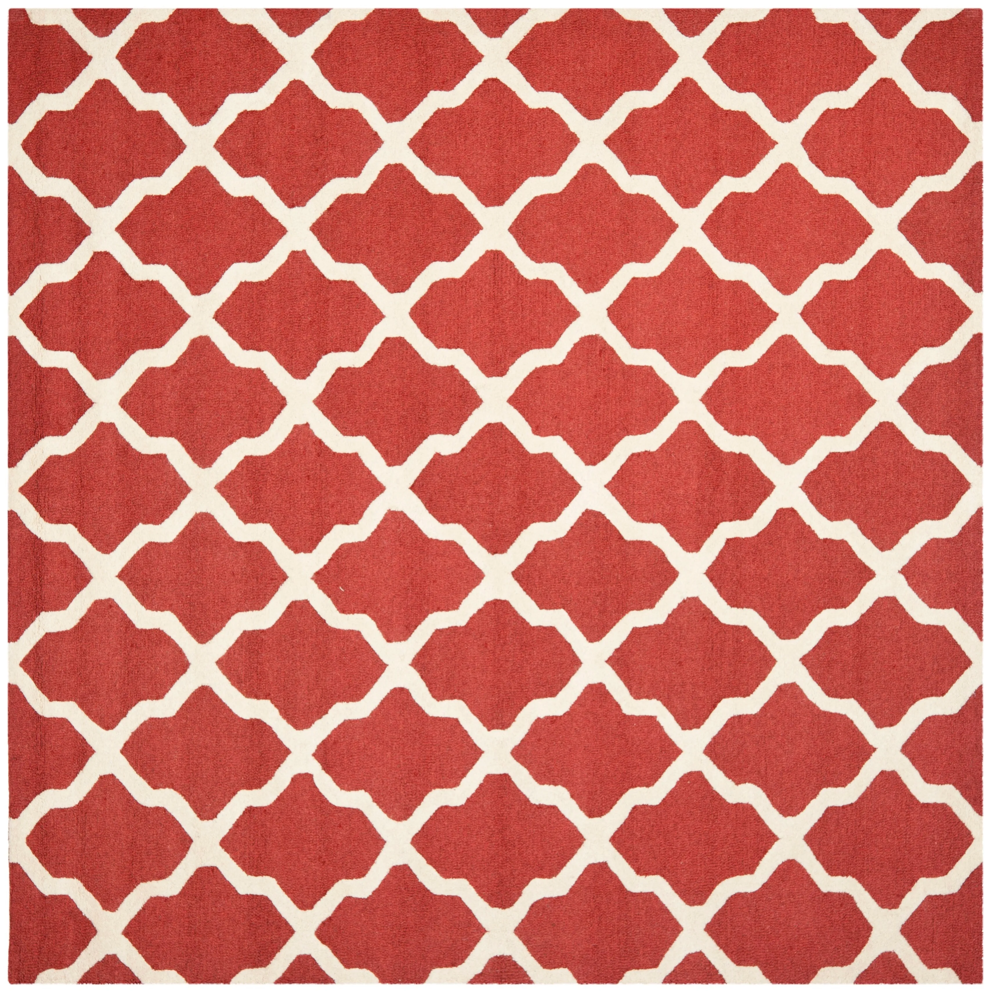 SAFAVIEH Handmade Cambridge Eirny Moroccan Trellis Wool Rug