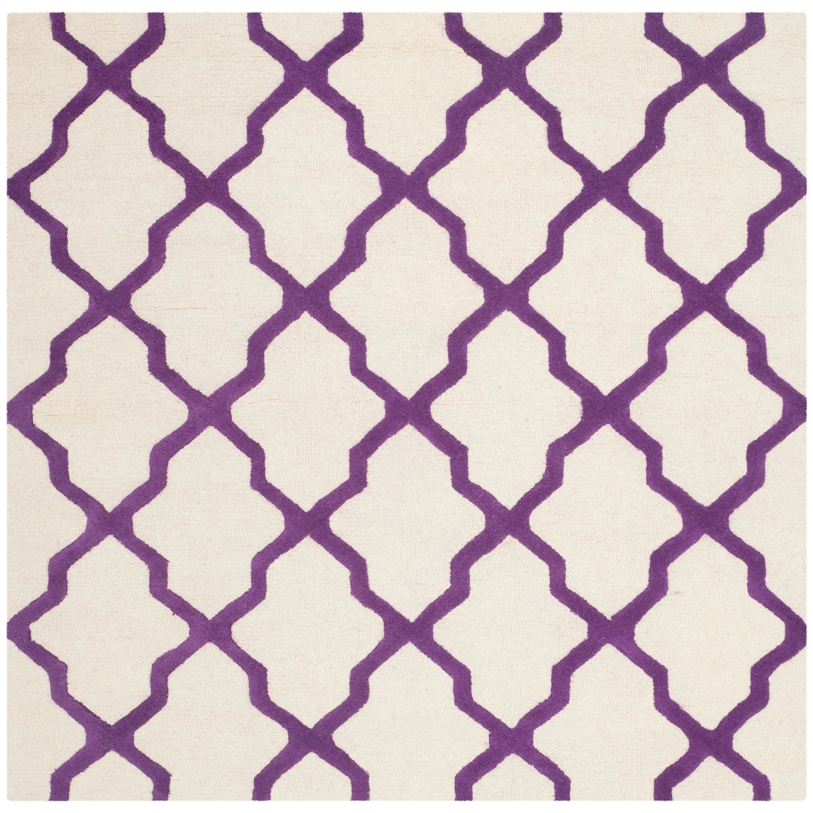 SAFAVIEH Handmade Cambridge Eirny Moroccan Trellis Wool Rug