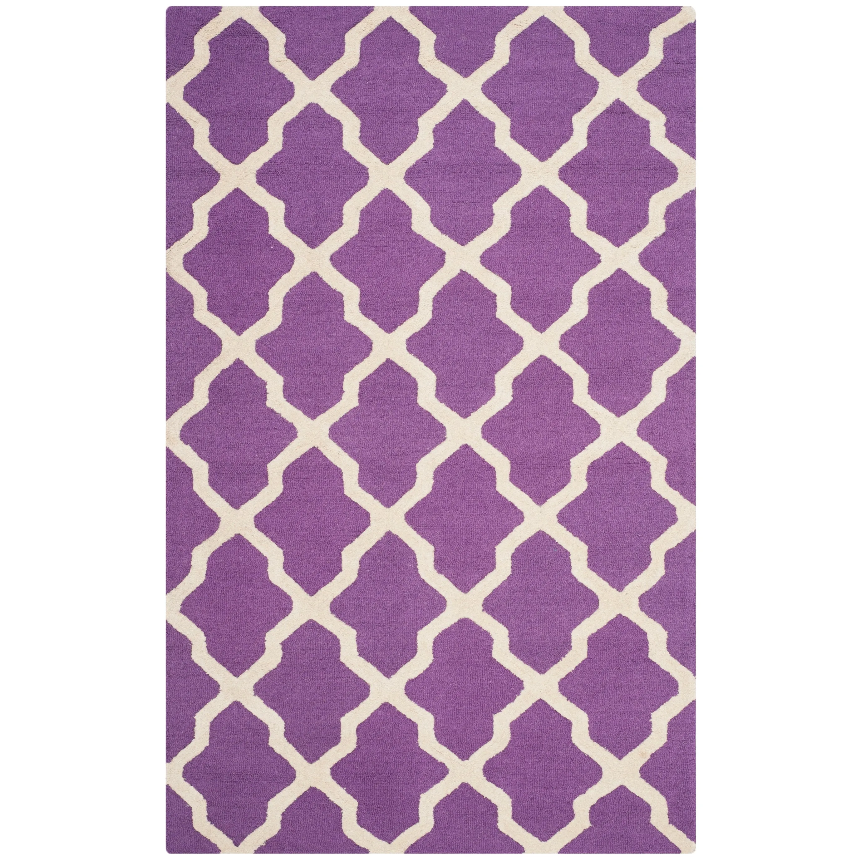 SAFAVIEH Handmade Cambridge Eirny Moroccan Trellis Wool Rug