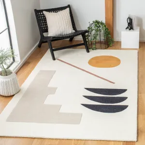 SAFAVIEH Handmade Fifth Avenue Adrie Mid-Century Modern Wool Rug