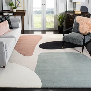 SAFAVIEH Handmade Fifth Avenue Engelberta Mid-Century Modern Wool Rug