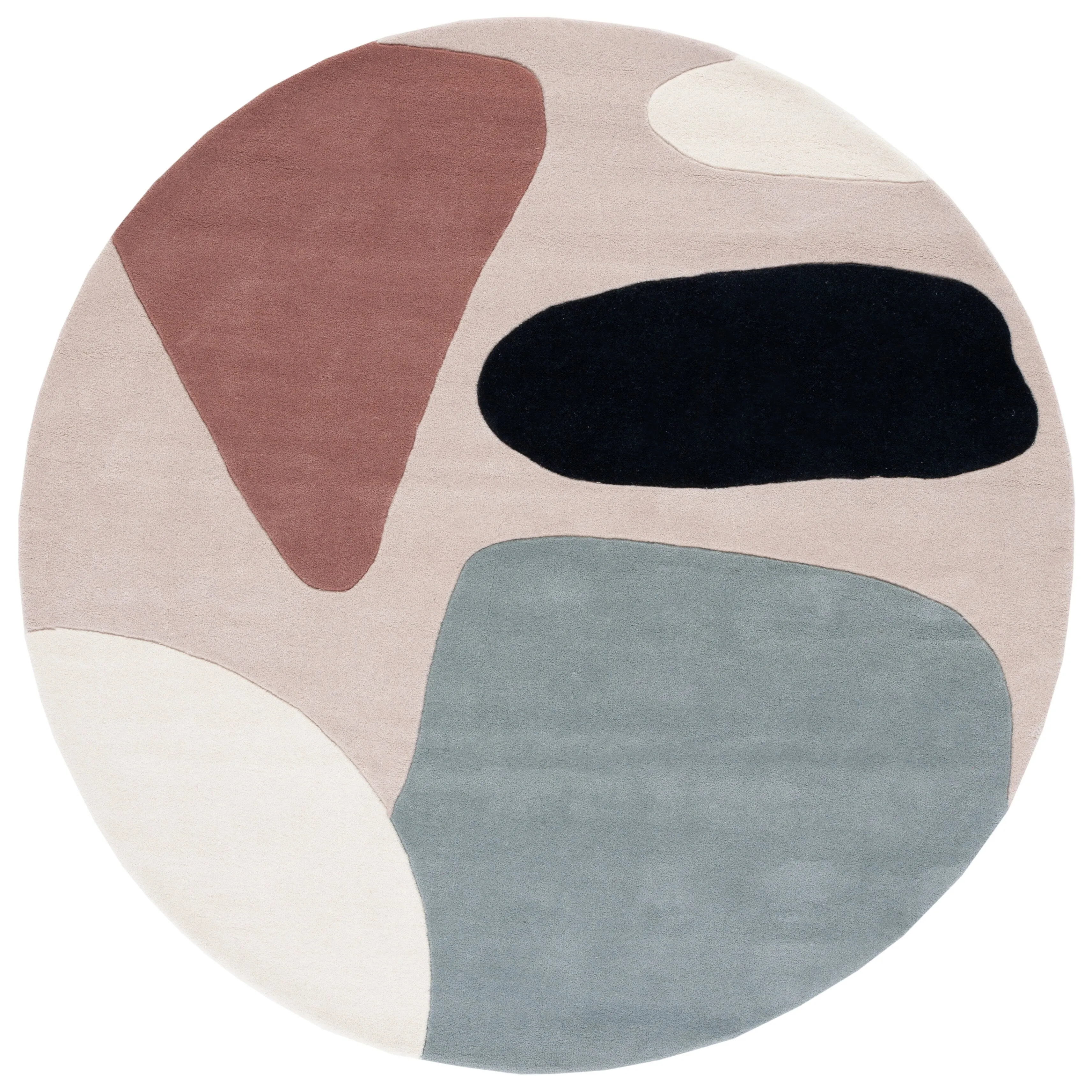 SAFAVIEH Handmade Fifth Avenue Engelberta Mid-Century Modern Wool Rug