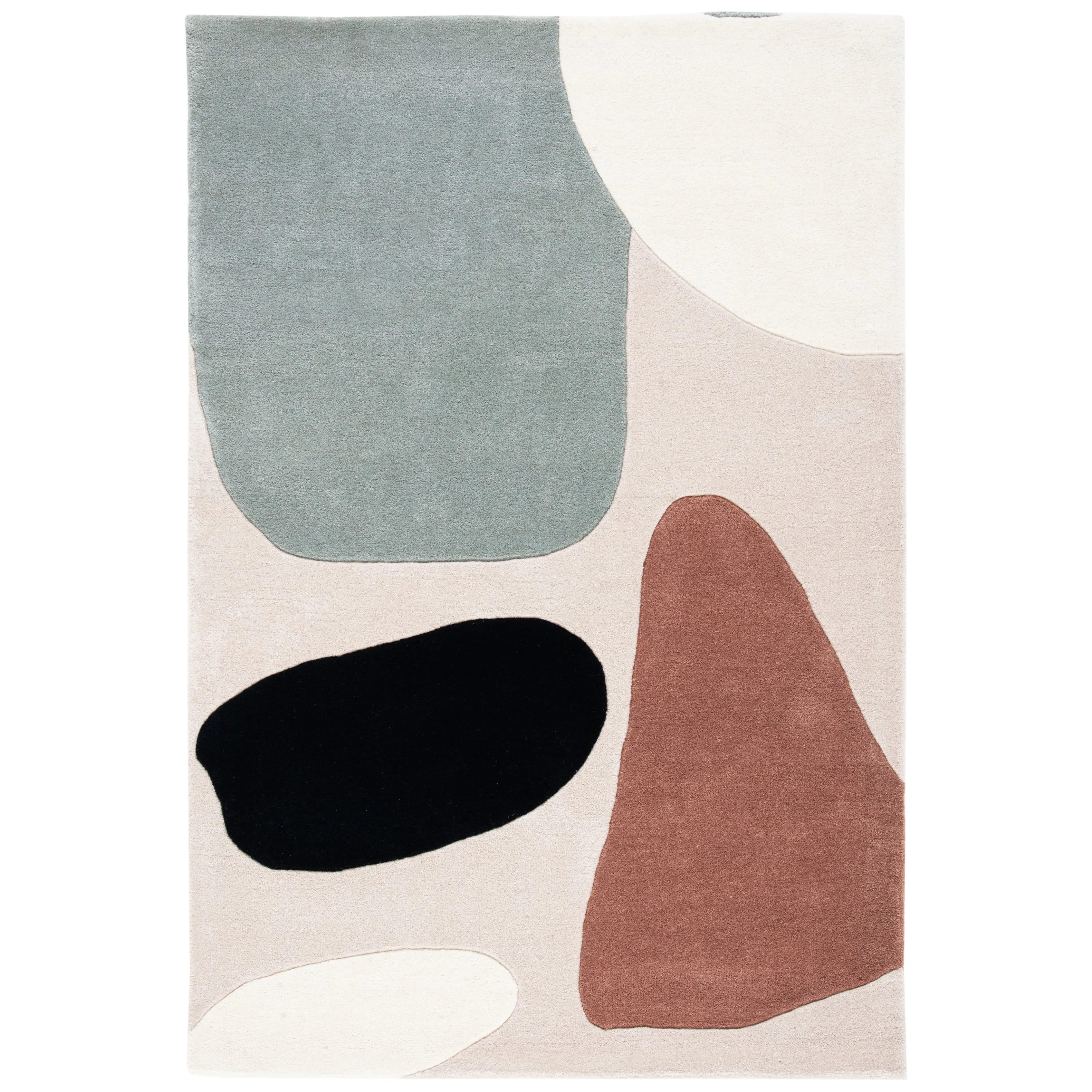 SAFAVIEH Handmade Fifth Avenue Engelberta Mid-Century Modern Wool Rug