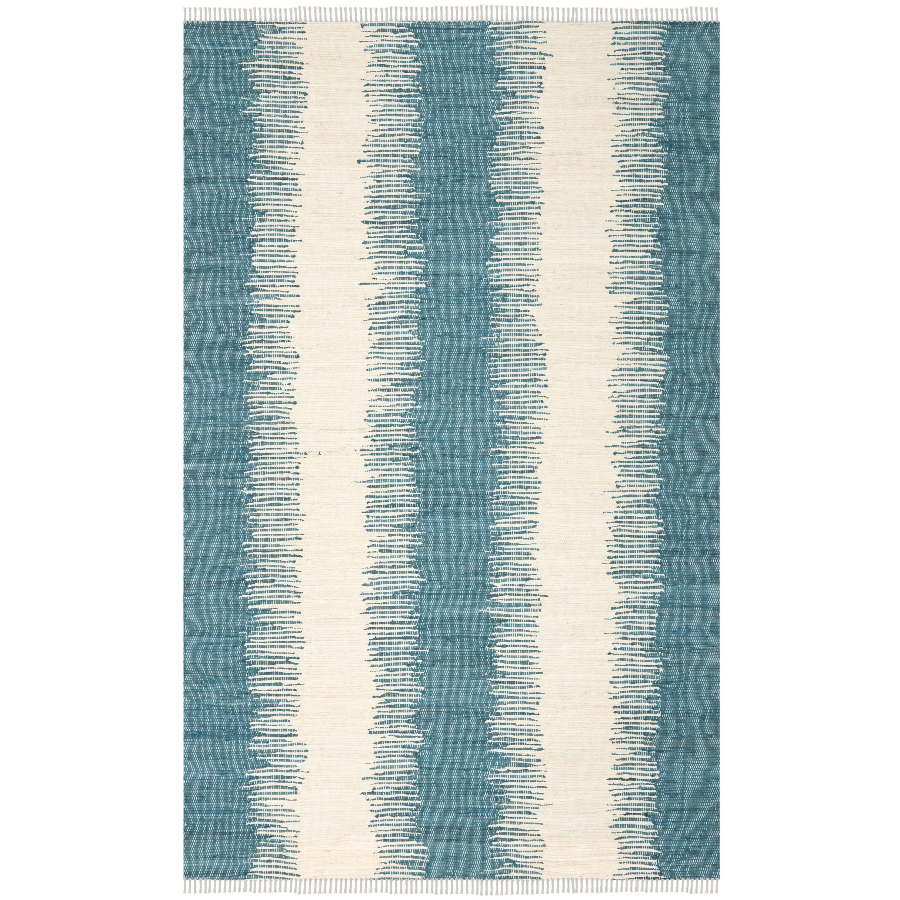 SAFAVIEH Handmade Flatweave Montauk Camille Casual Cotton Rug