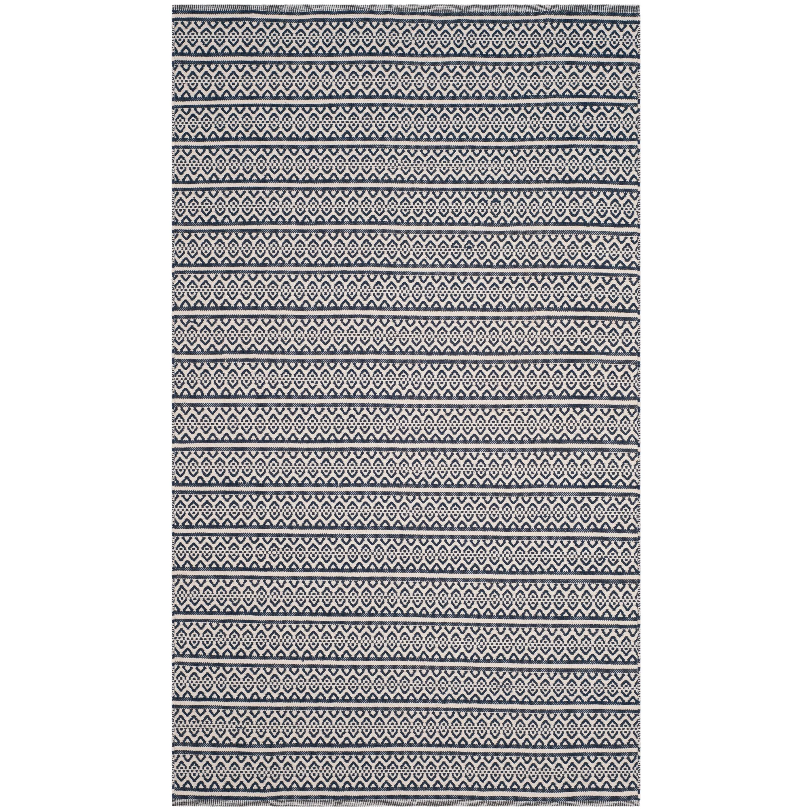 SAFAVIEH Handmade Flatweave Montauk Clayton Casual Cotton Rug