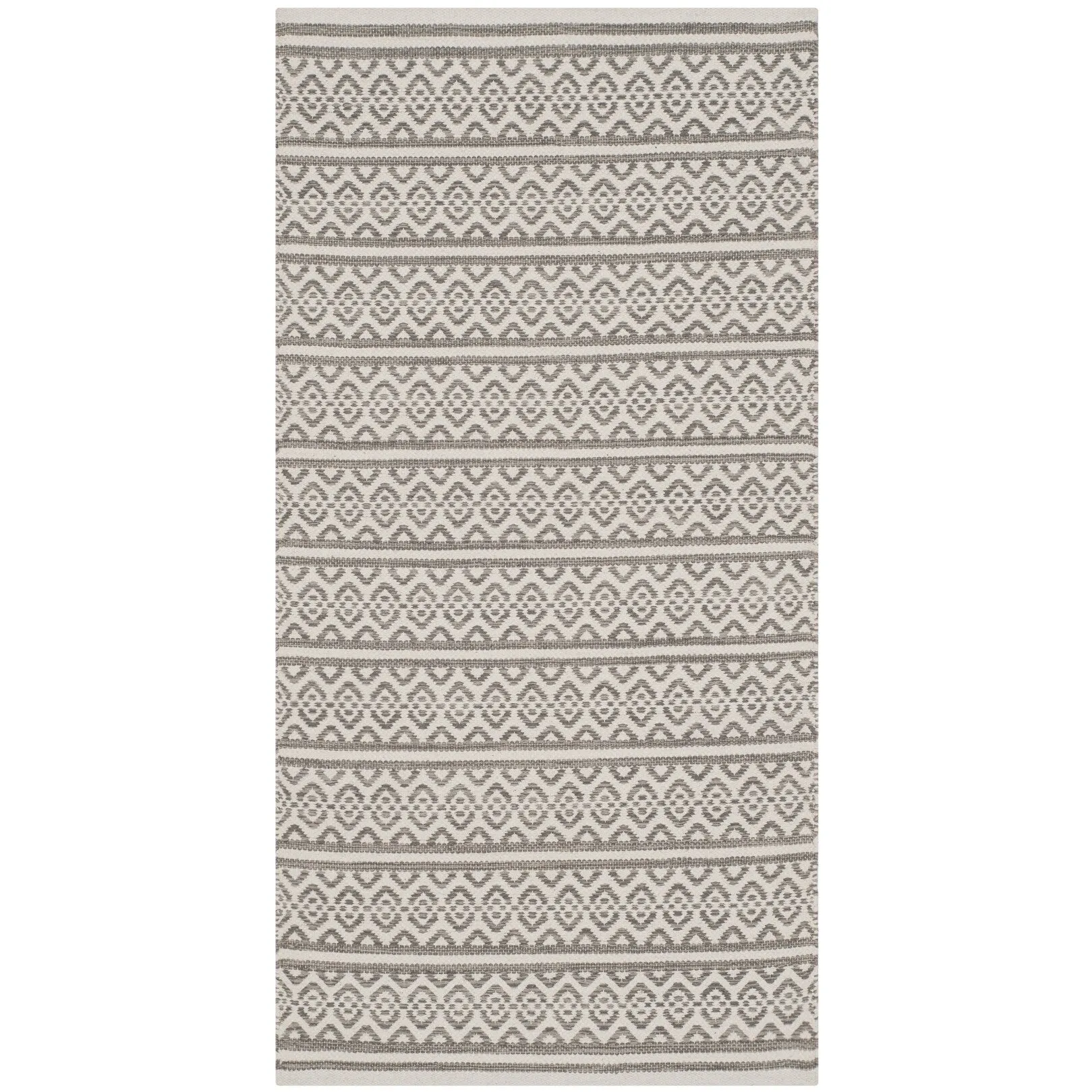 SAFAVIEH Handmade Flatweave Montauk Clayton Casual Cotton Rug