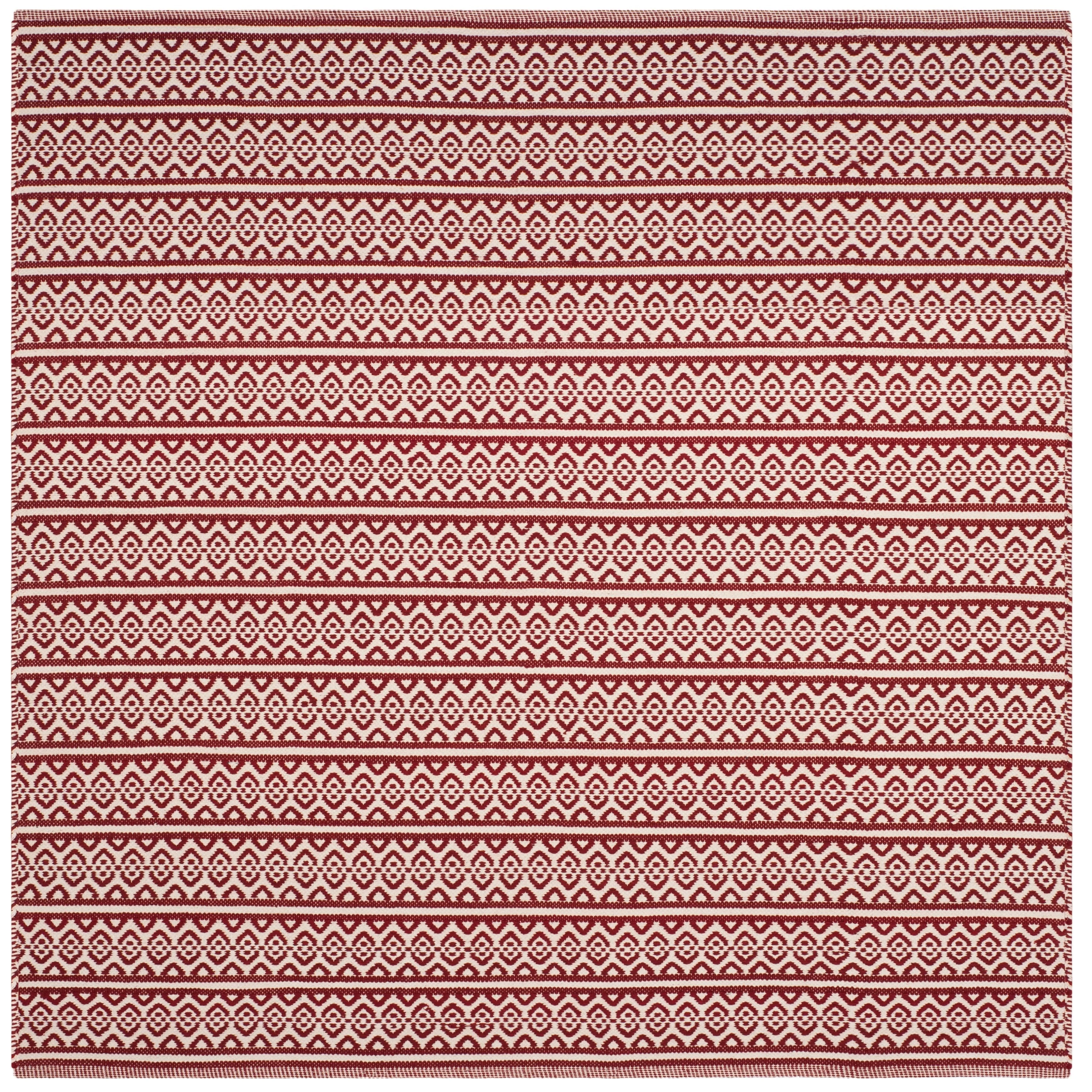 SAFAVIEH Handmade Flatweave Montauk Clayton Casual Cotton Rug