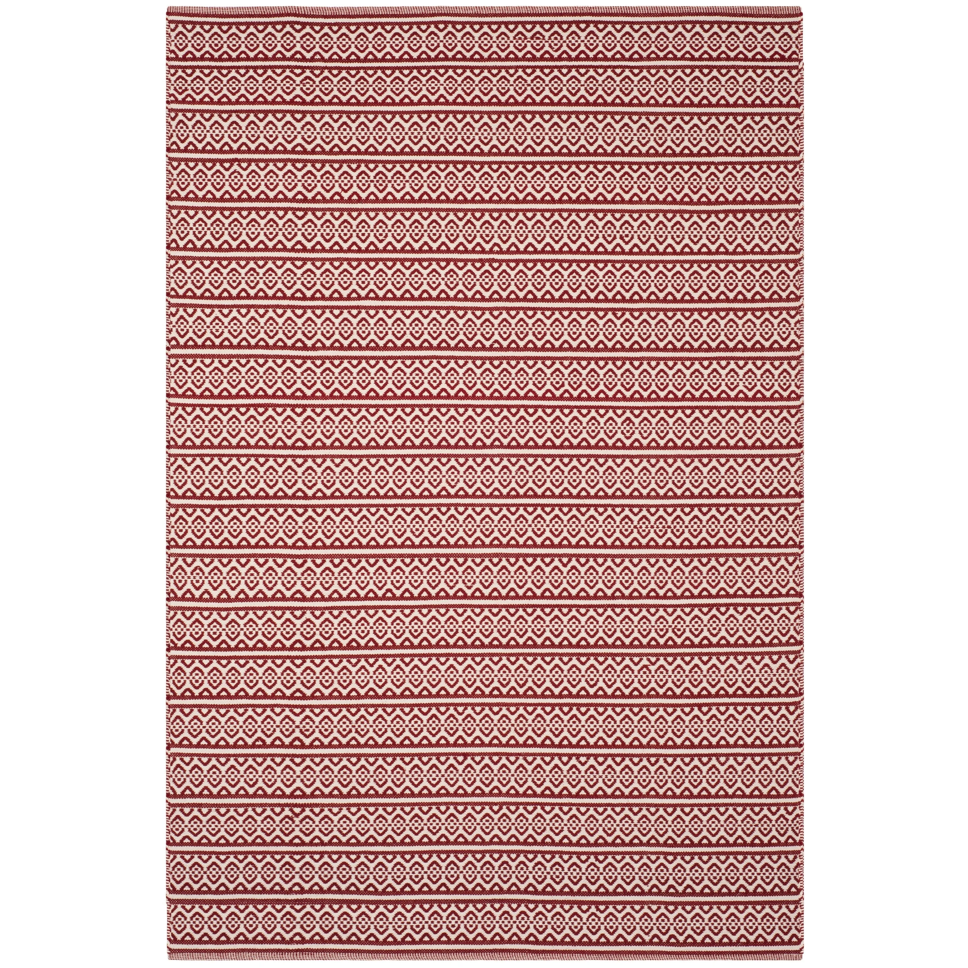 SAFAVIEH Handmade Flatweave Montauk Clayton Casual Cotton Rug