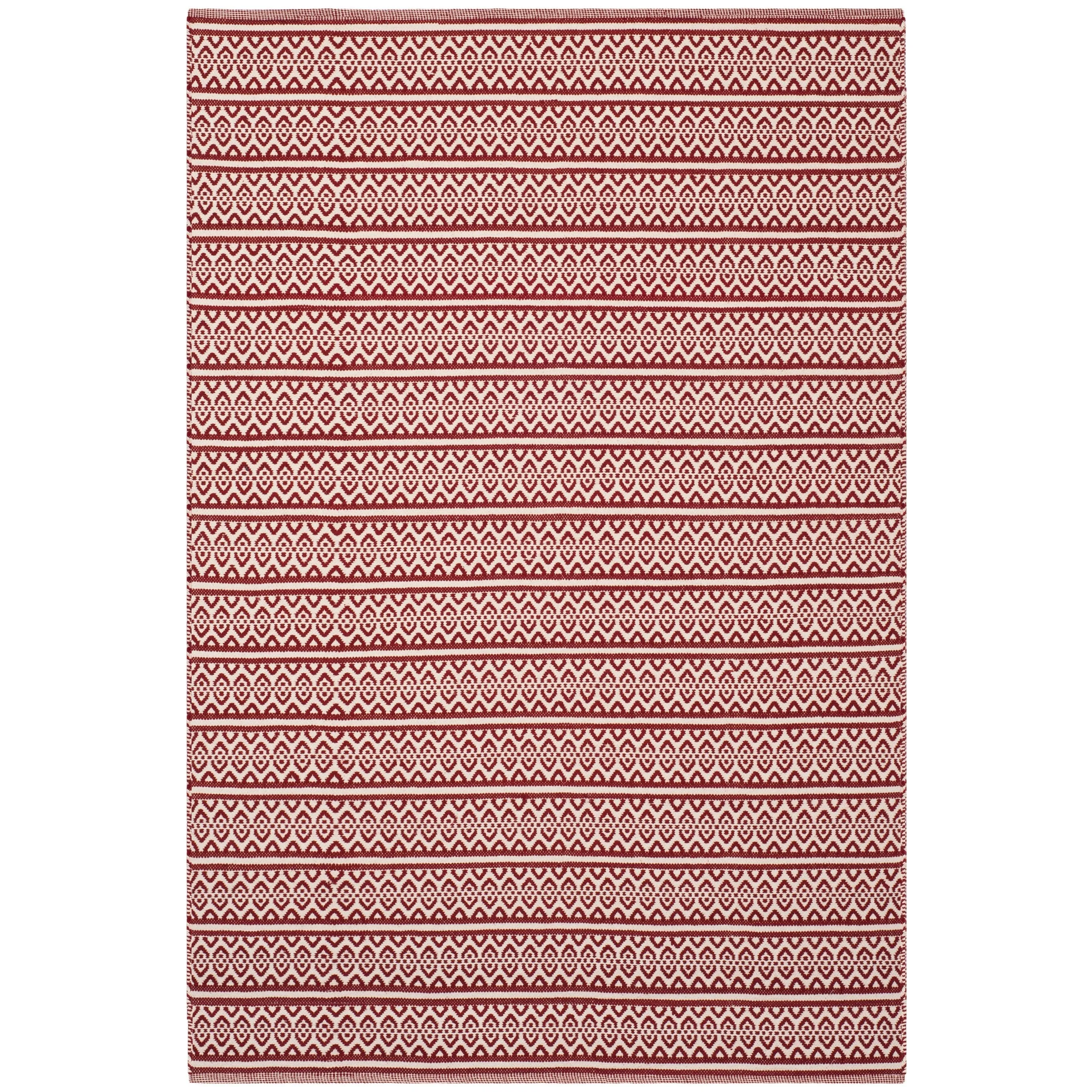 SAFAVIEH Handmade Flatweave Montauk Clayton Casual Cotton Rug