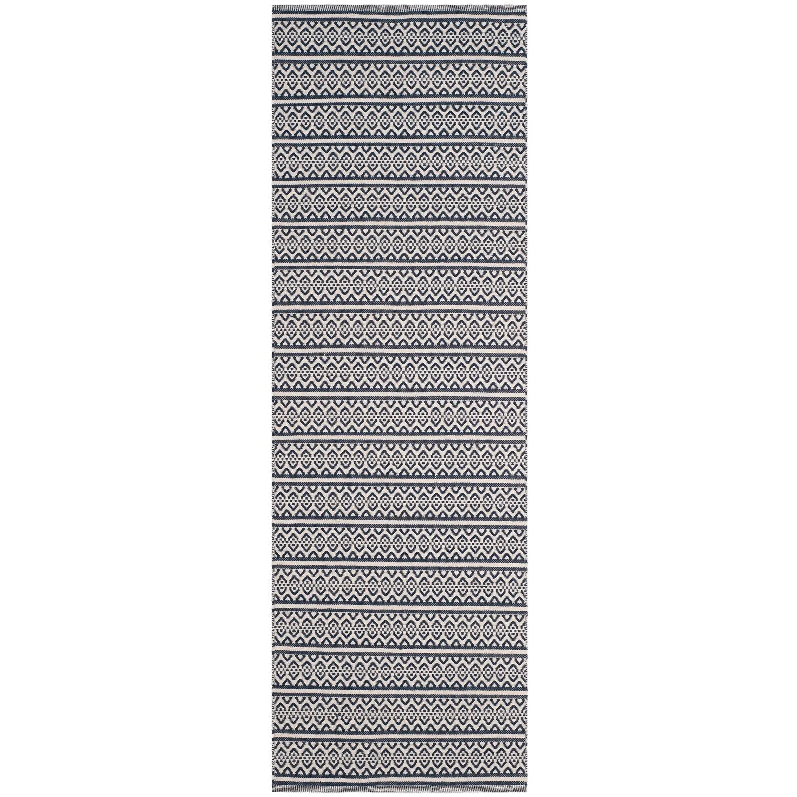 SAFAVIEH Handmade Flatweave Montauk Clayton Casual Cotton Rug