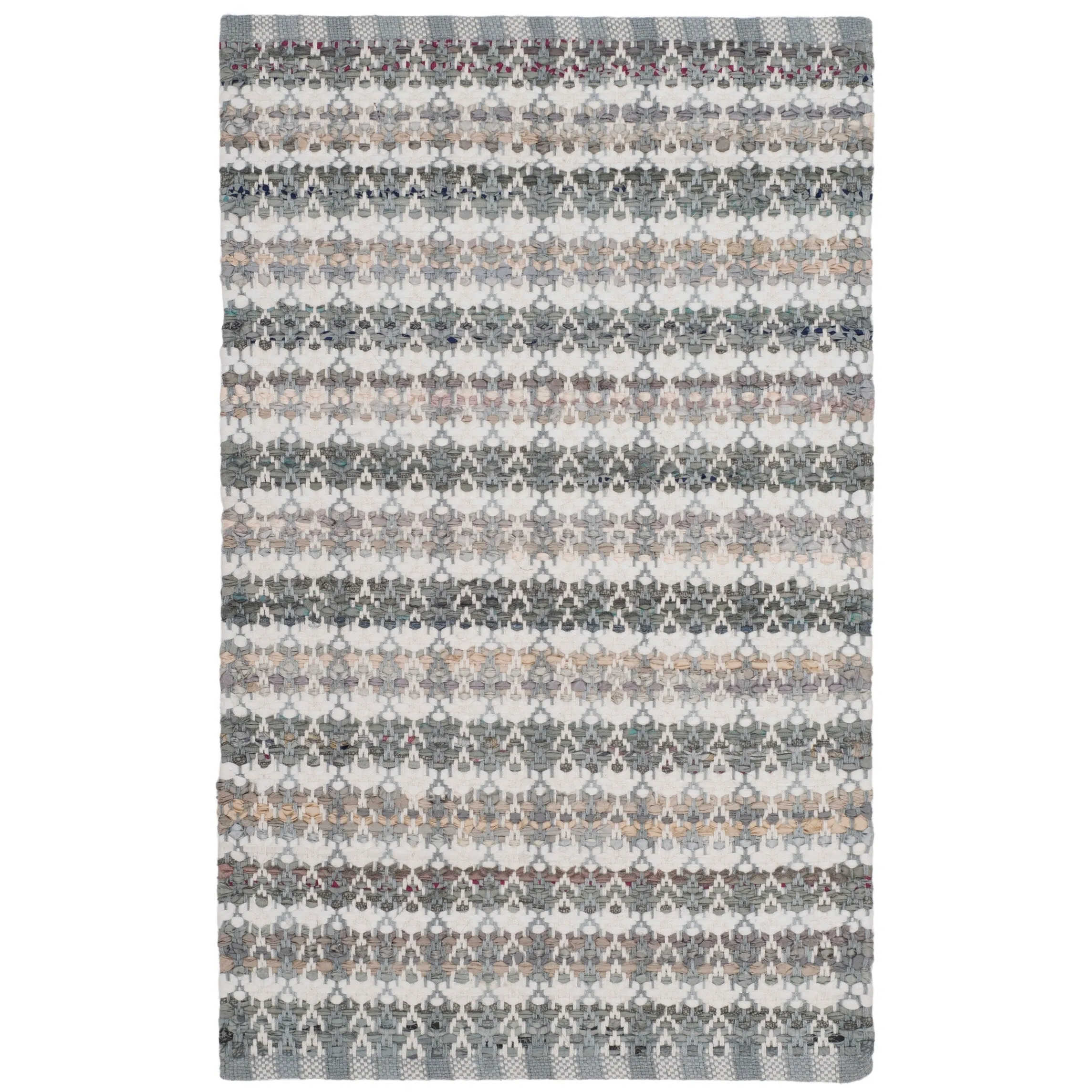 SAFAVIEH Handmade Flatweave Montauk Hermanda Casual Cotton Rug