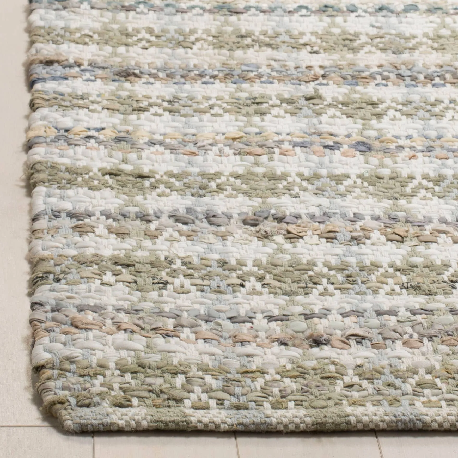 SAFAVIEH Handmade Flatweave Montauk Hermanda Casual Cotton Rug