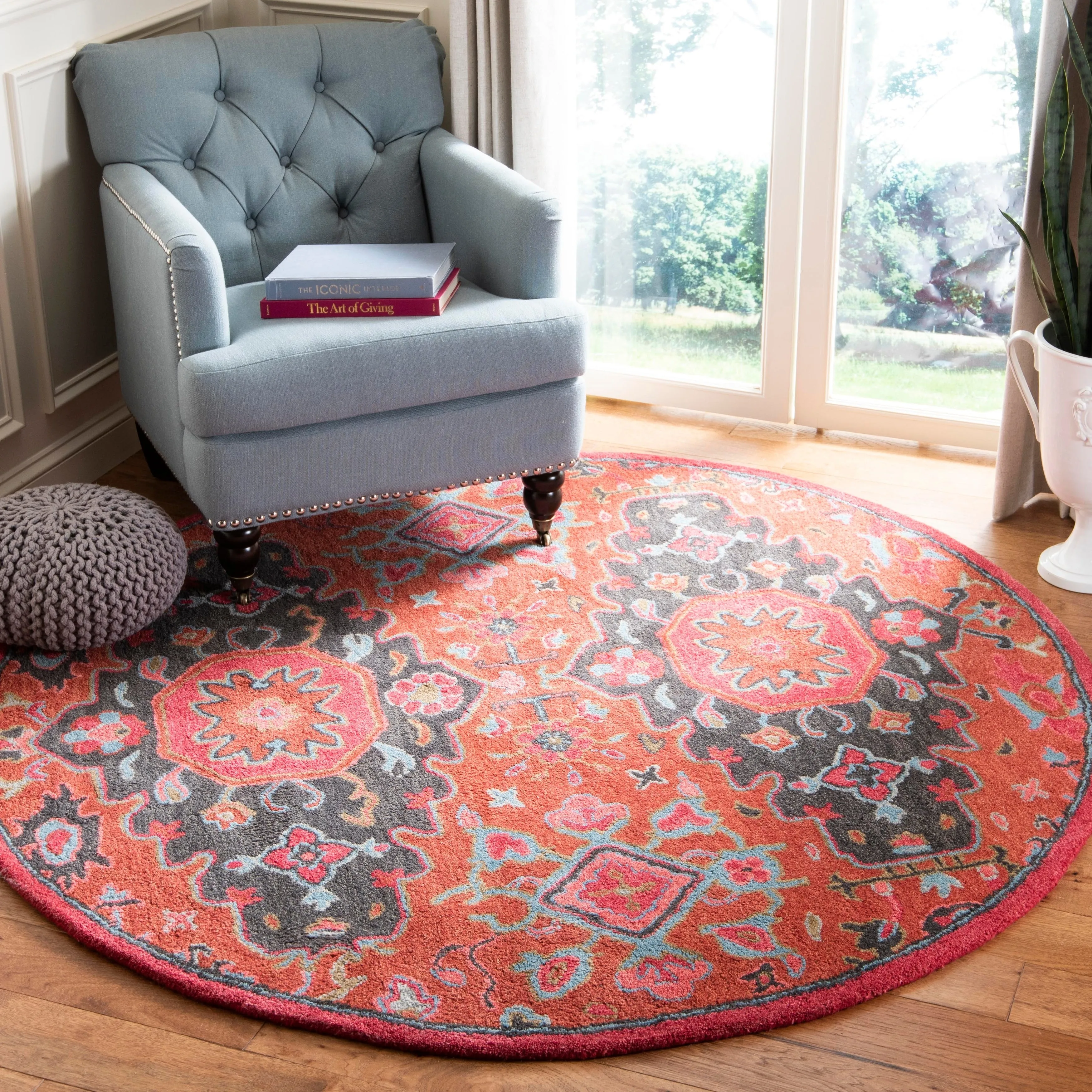 SAFAVIEH Handmade Heritage Krystelle Traditional Oriental Wool Rug