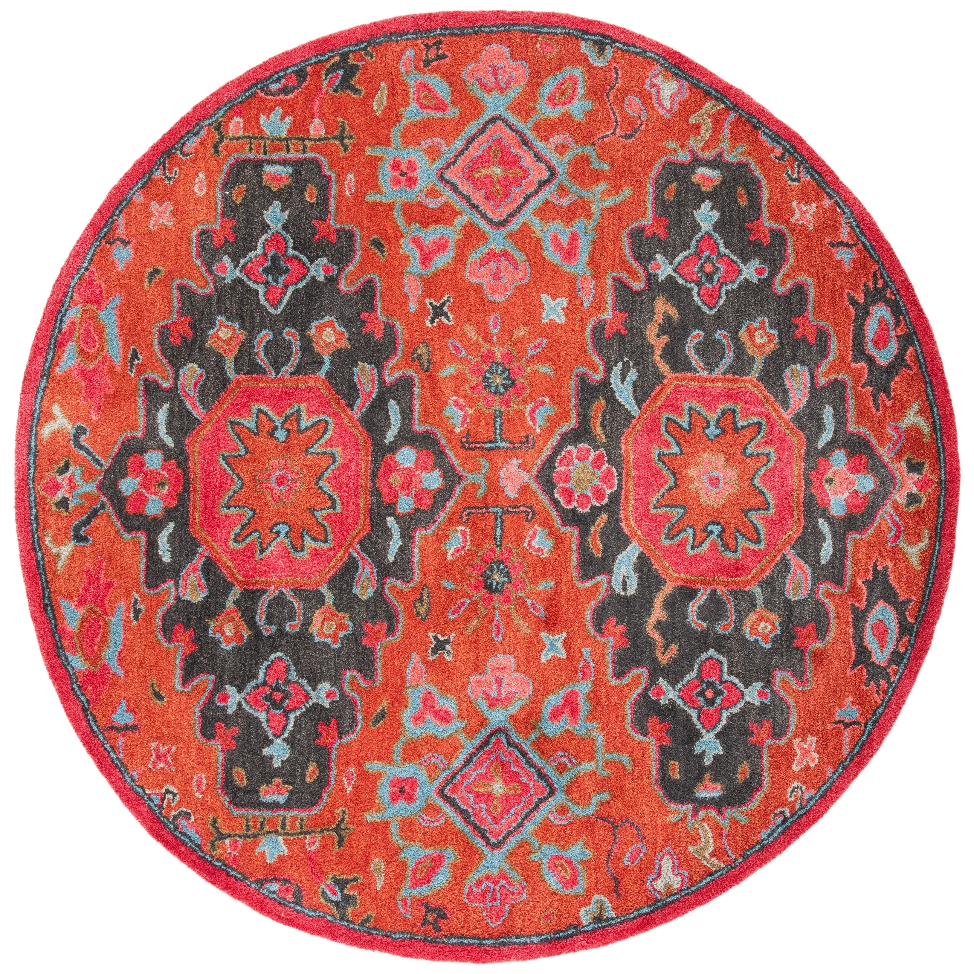 SAFAVIEH Handmade Heritage Krystelle Traditional Oriental Wool Rug
