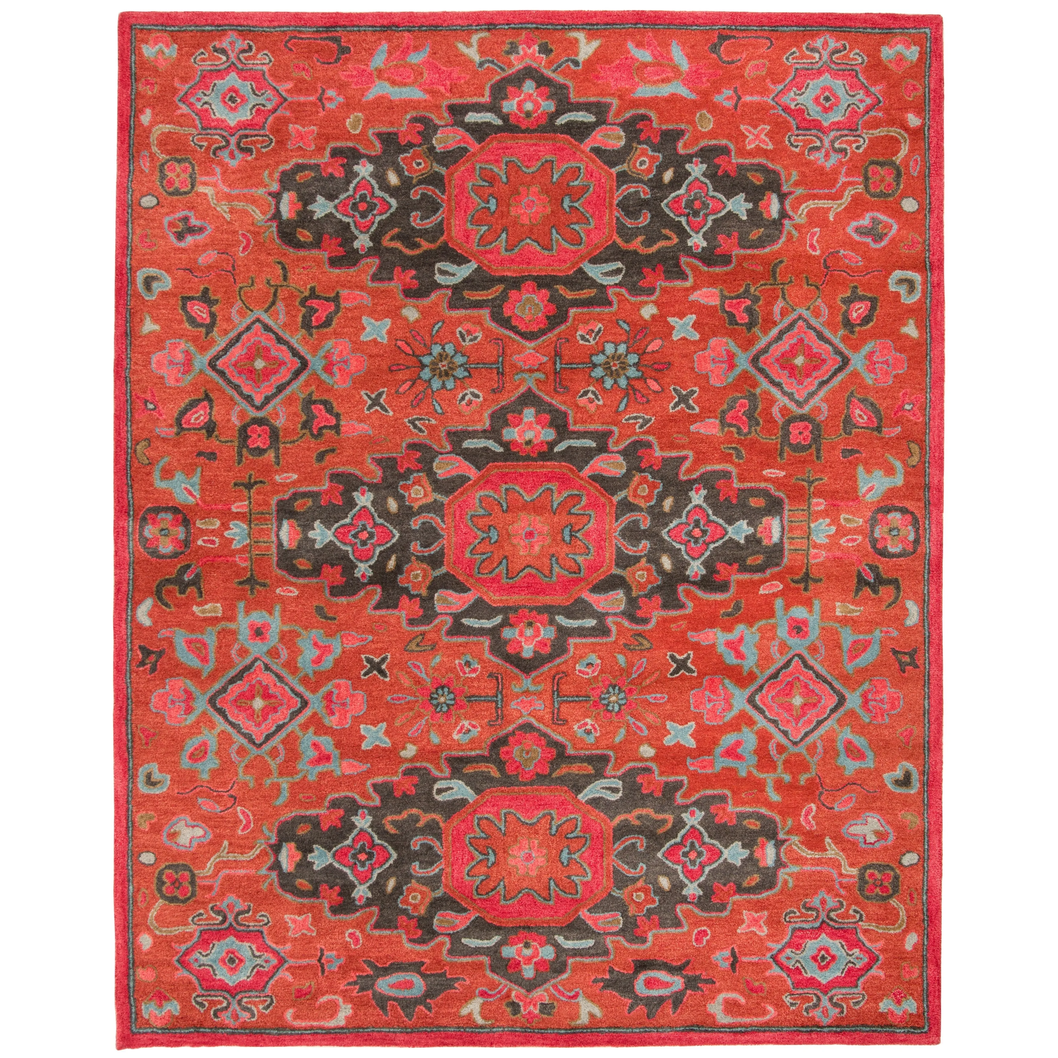 SAFAVIEH Handmade Heritage Krystelle Traditional Oriental Wool Rug