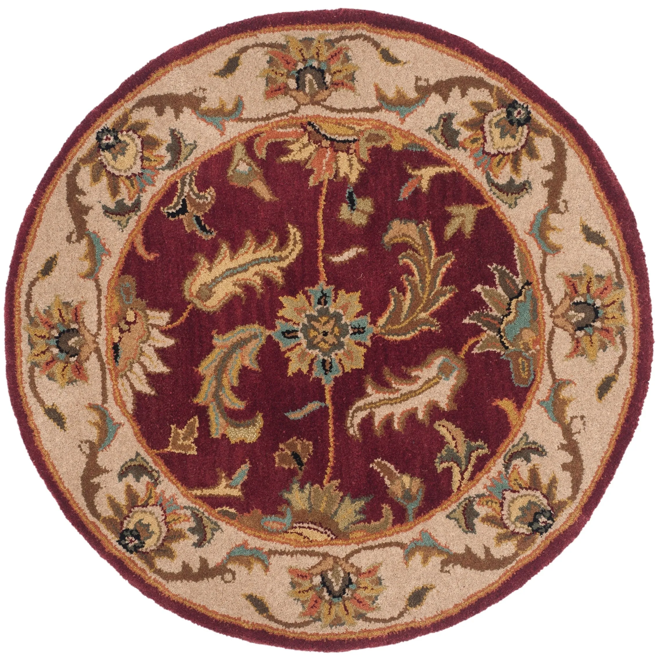SAFAVIEH Handmade Heritage Lion Traditional Oriental Wool Rug