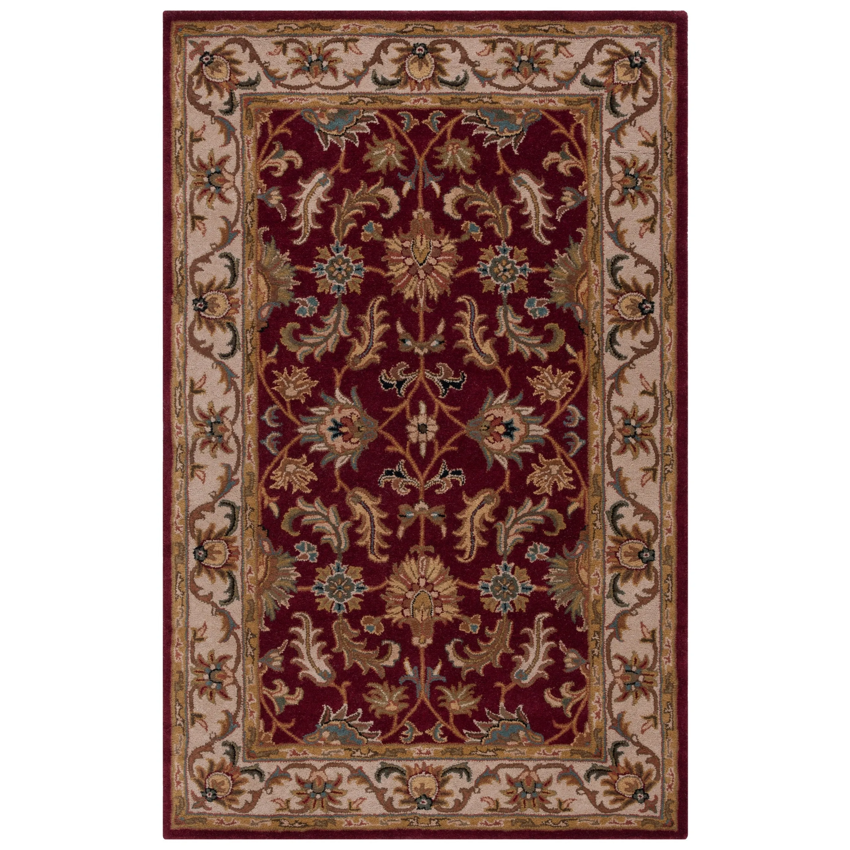 SAFAVIEH Handmade Heritage Lion Traditional Oriental Wool Rug