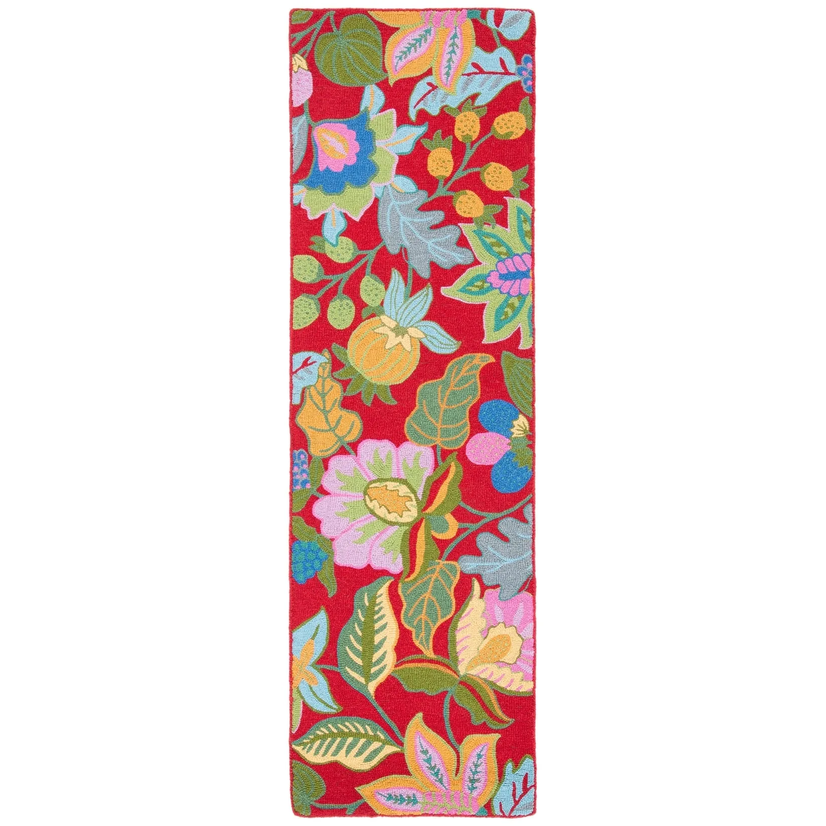 SAFAVIEH Handmade Jardin Bojidarka Country Floral Wool Rug