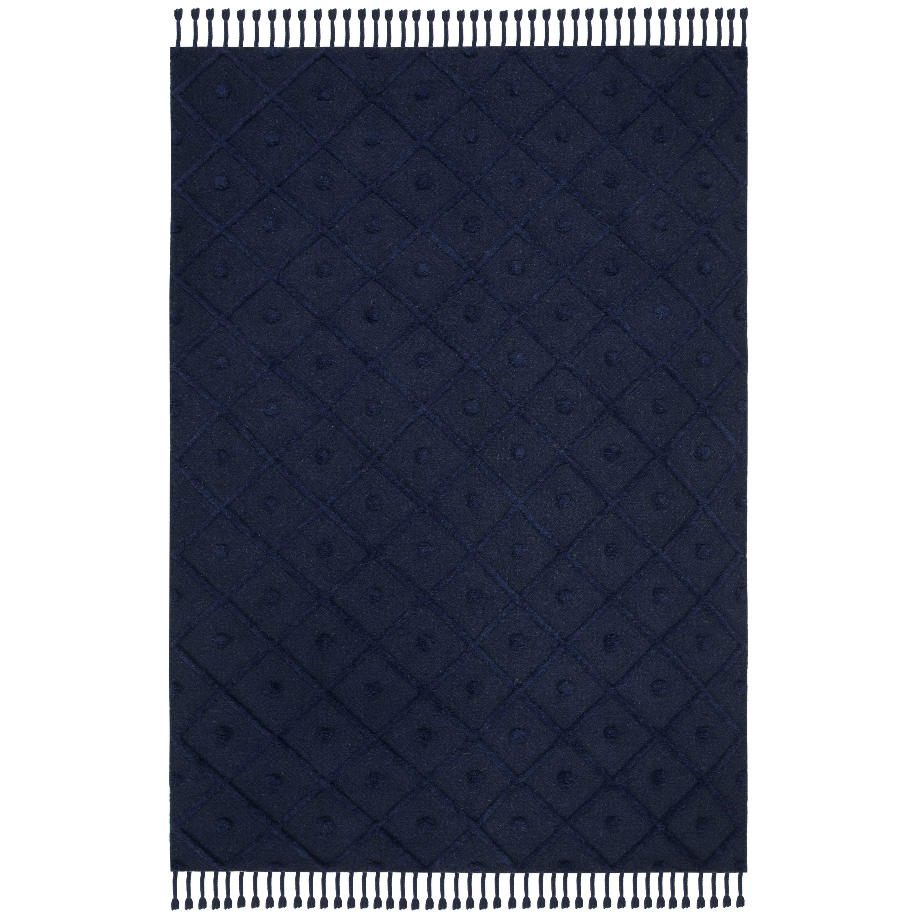 SAFAVIEH Handmade Kenya Eguzkie Trellis Wool Rug