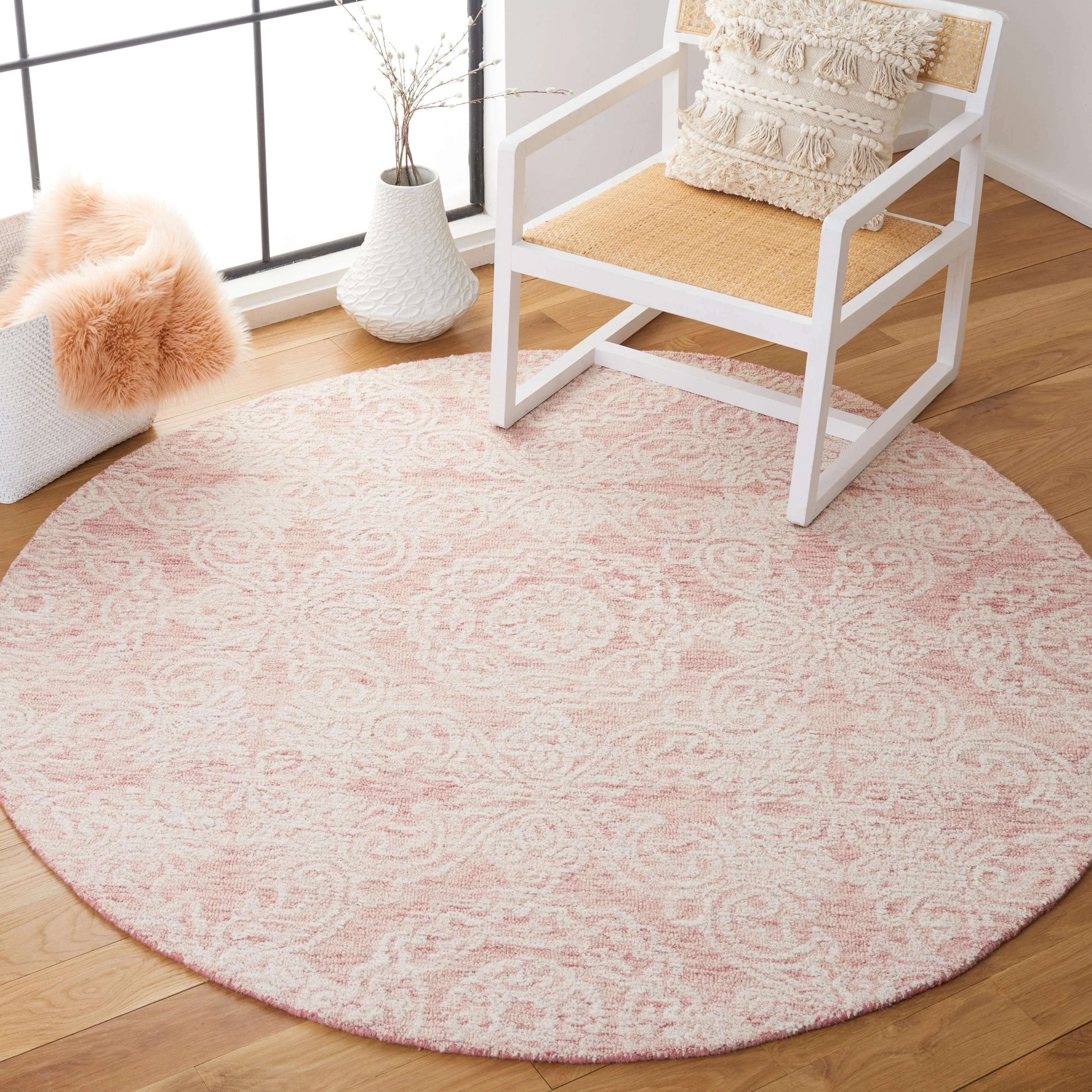 SAFAVIEH Handmade Metro Bhavani French Country Wool Rug