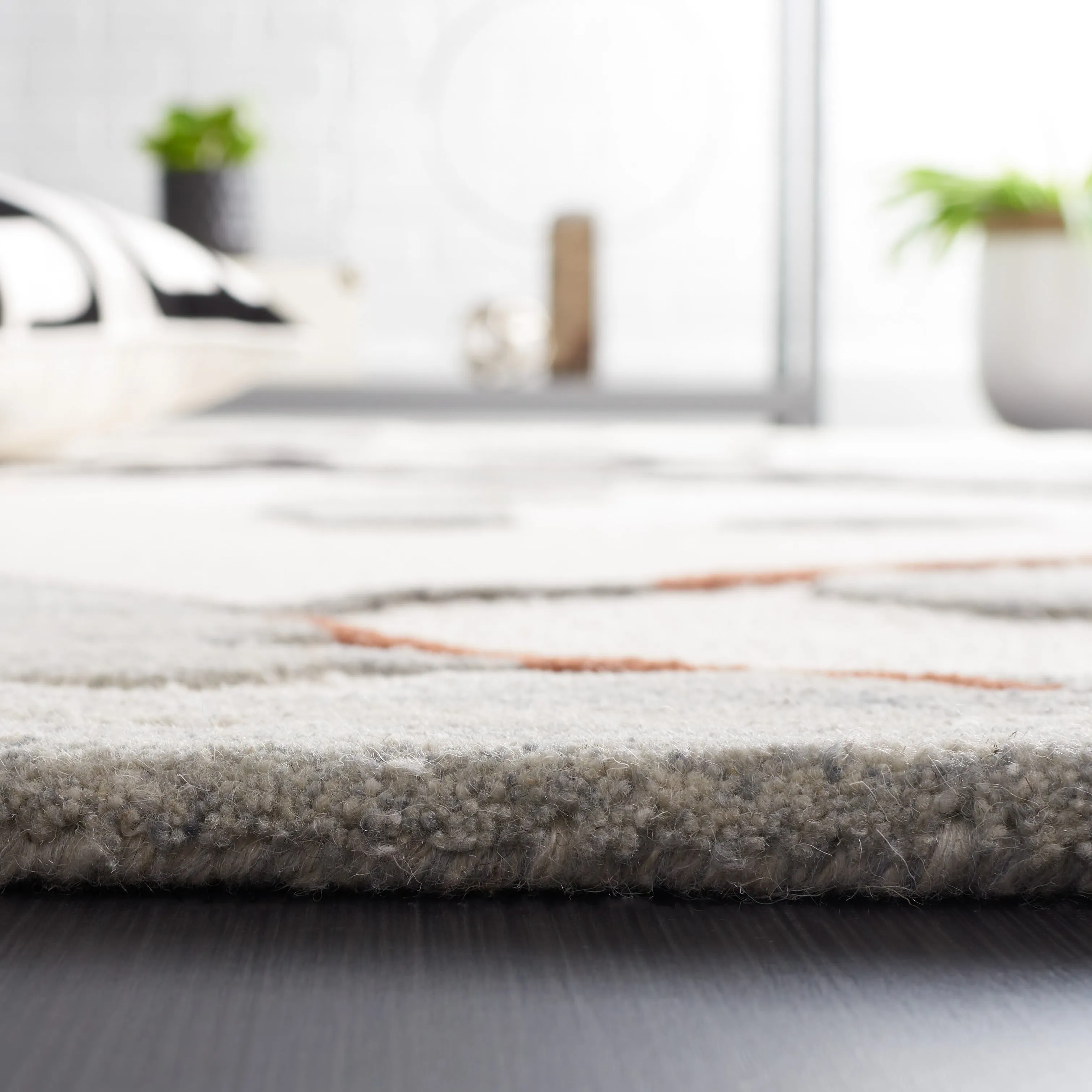 SAFAVIEH Handmade Metro Drofn Modern Wool Rug