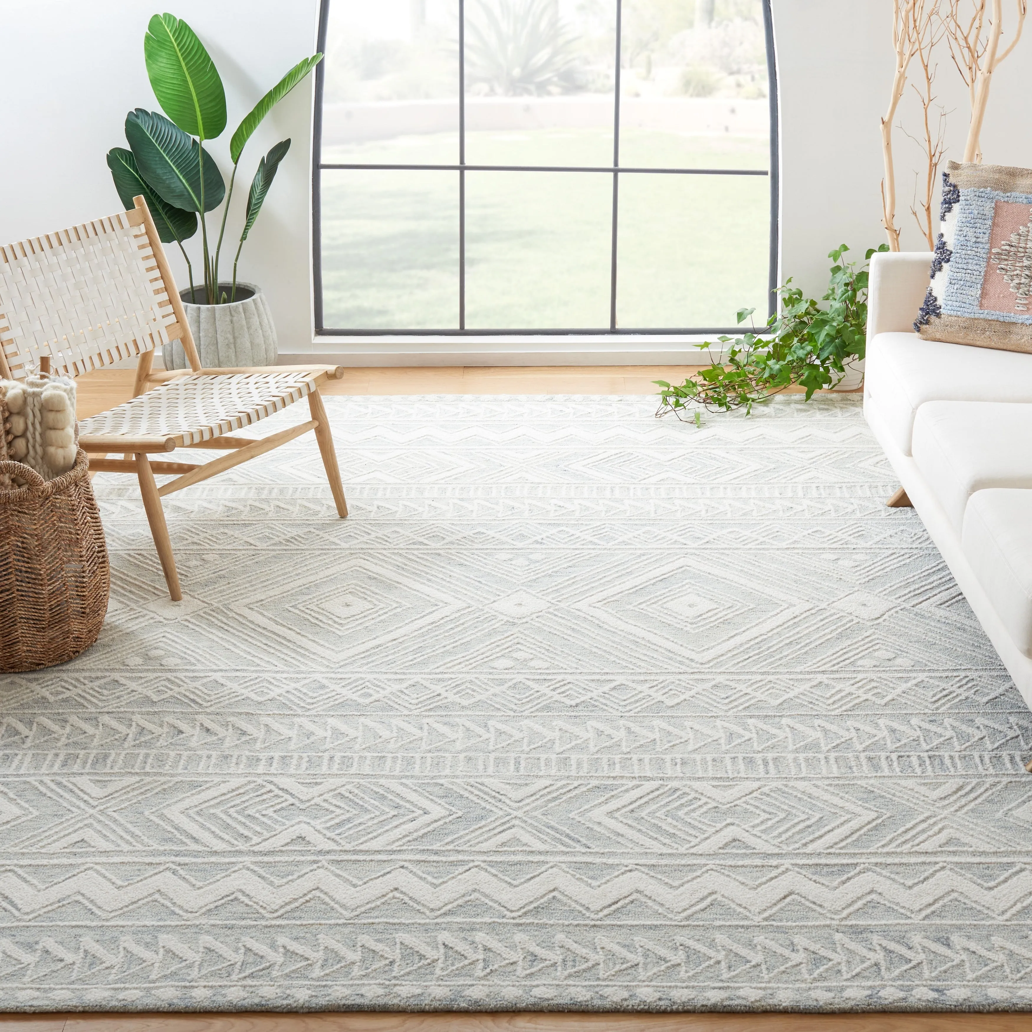 SAFAVIEH Handmade Metro Mirushe Boho Moroccan Wool Rug