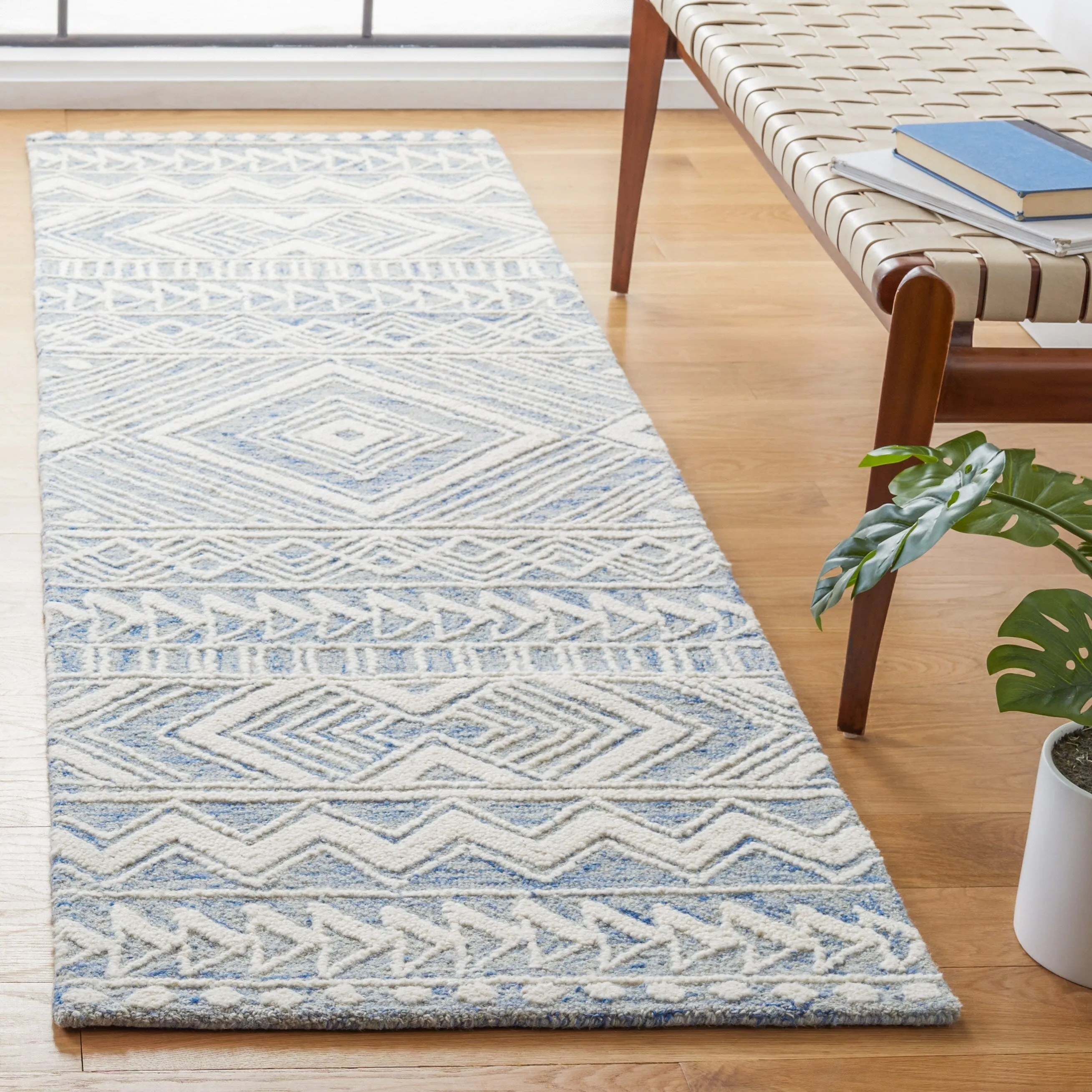 SAFAVIEH Handmade Metro Mirushe Boho Moroccan Wool Rug