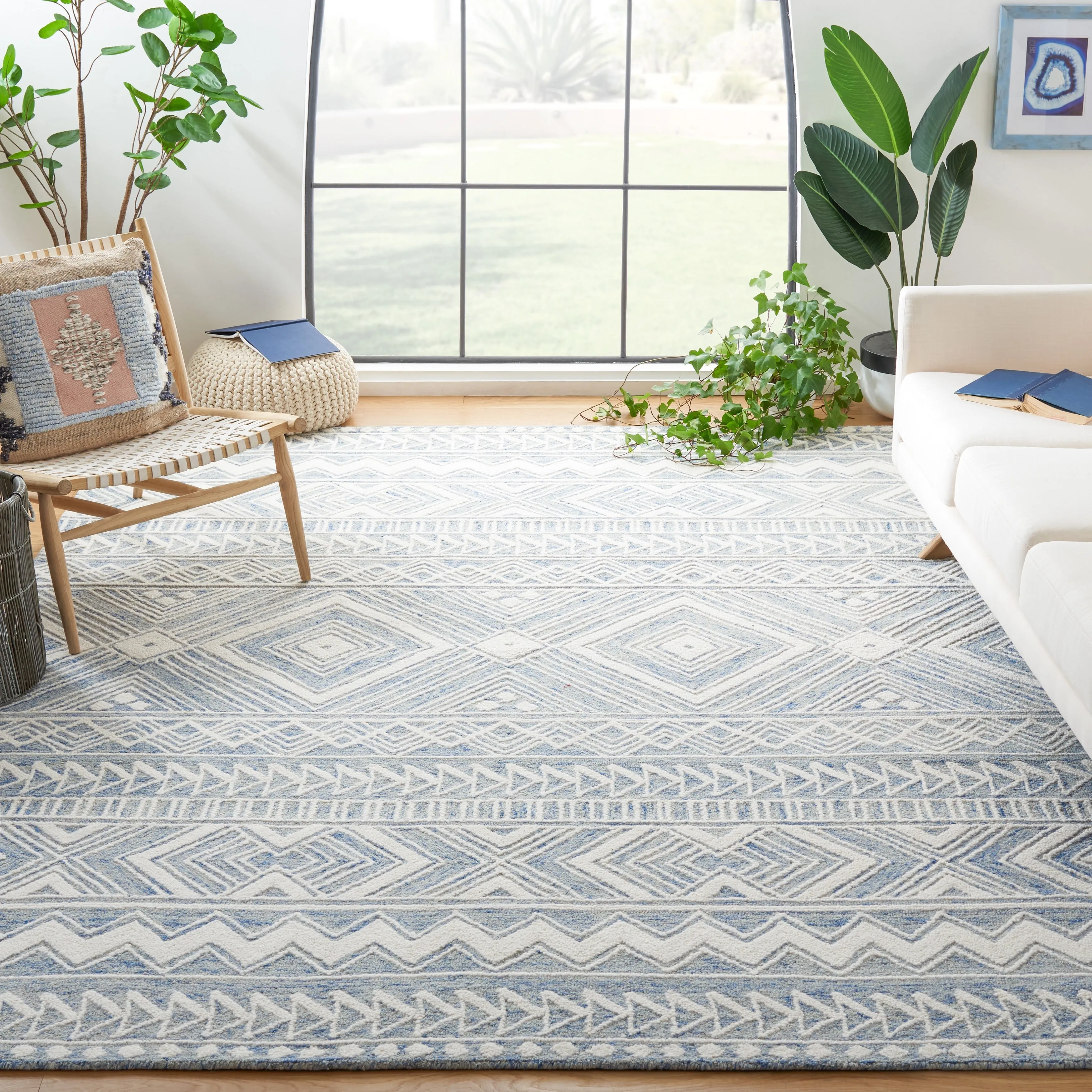 SAFAVIEH Handmade Metro Mirushe Boho Moroccan Wool Rug