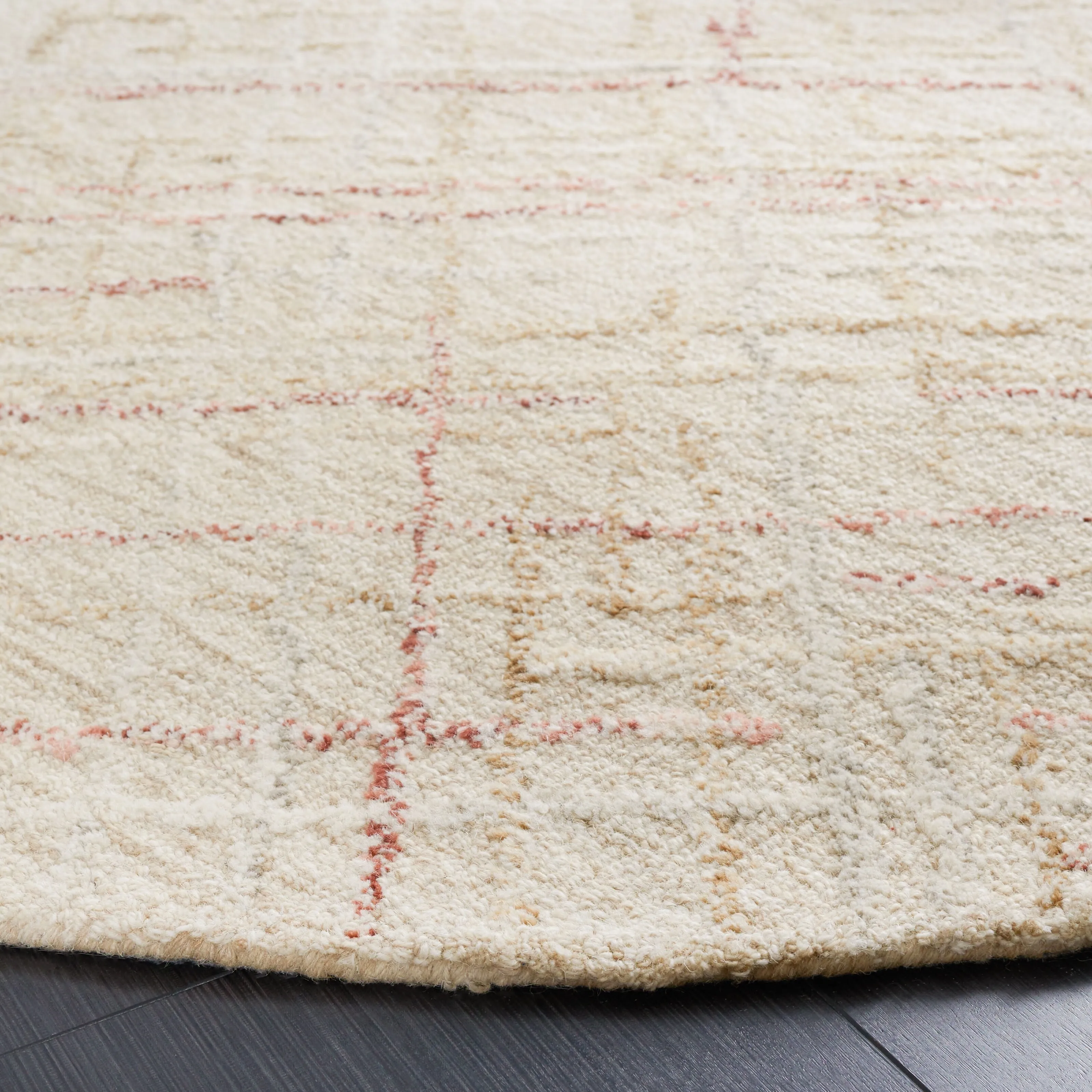 SAFAVIEH Handmade Micro-Loop Gokce Modern Wool Rug