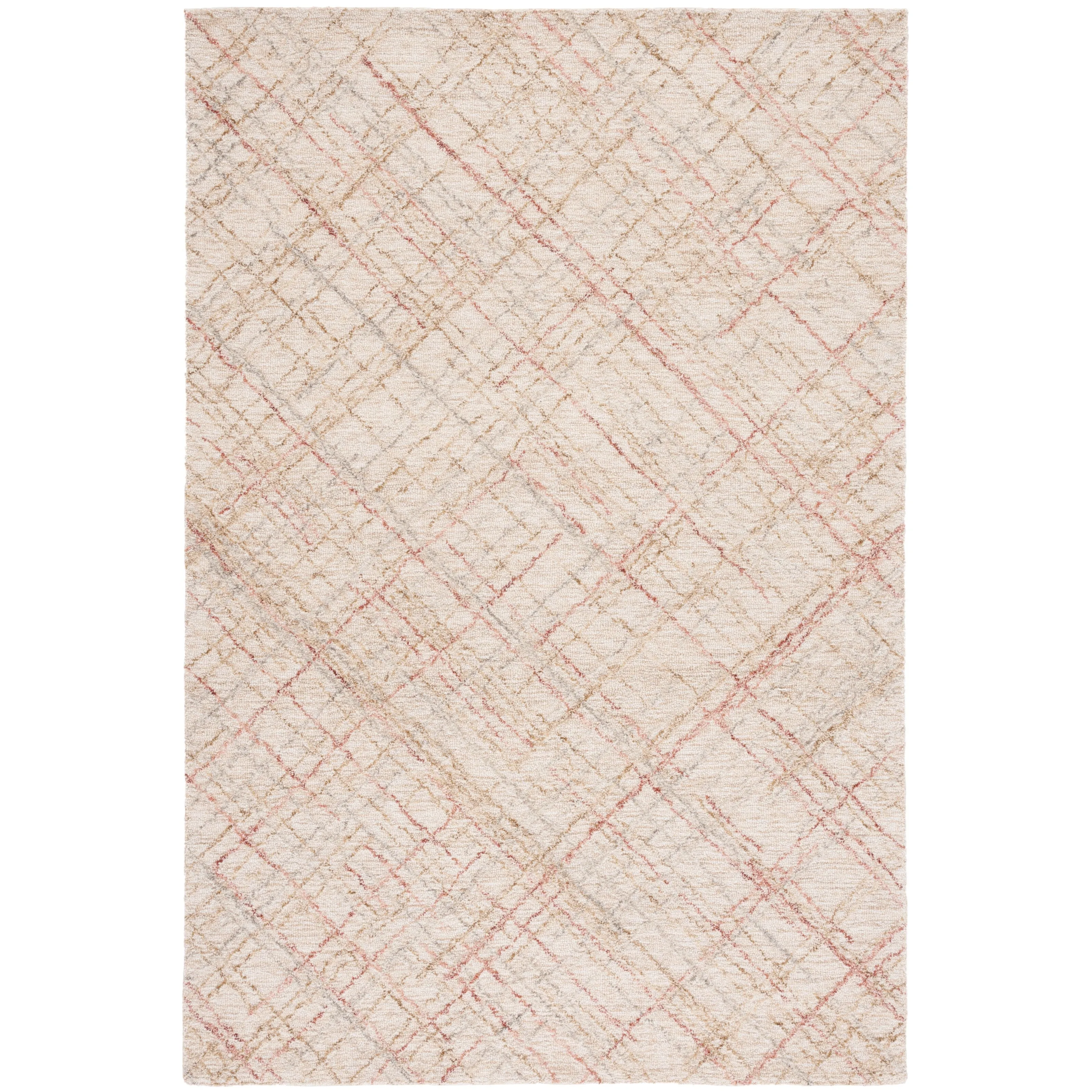 SAFAVIEH Handmade Micro-Loop Gokce Modern Wool Rug