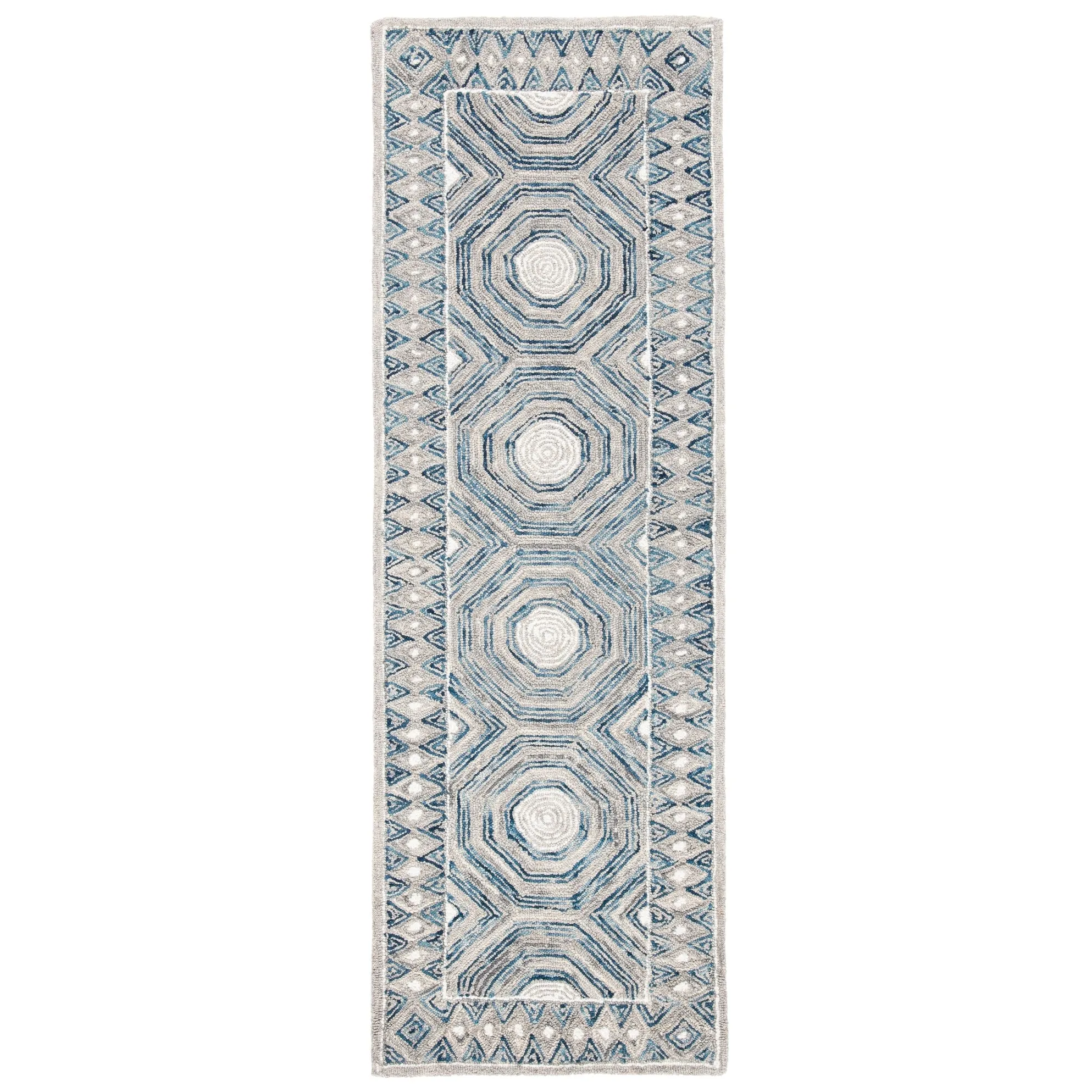SAFAVIEH Handmade Micro-Loop Lindhilde Modern Wool Rug